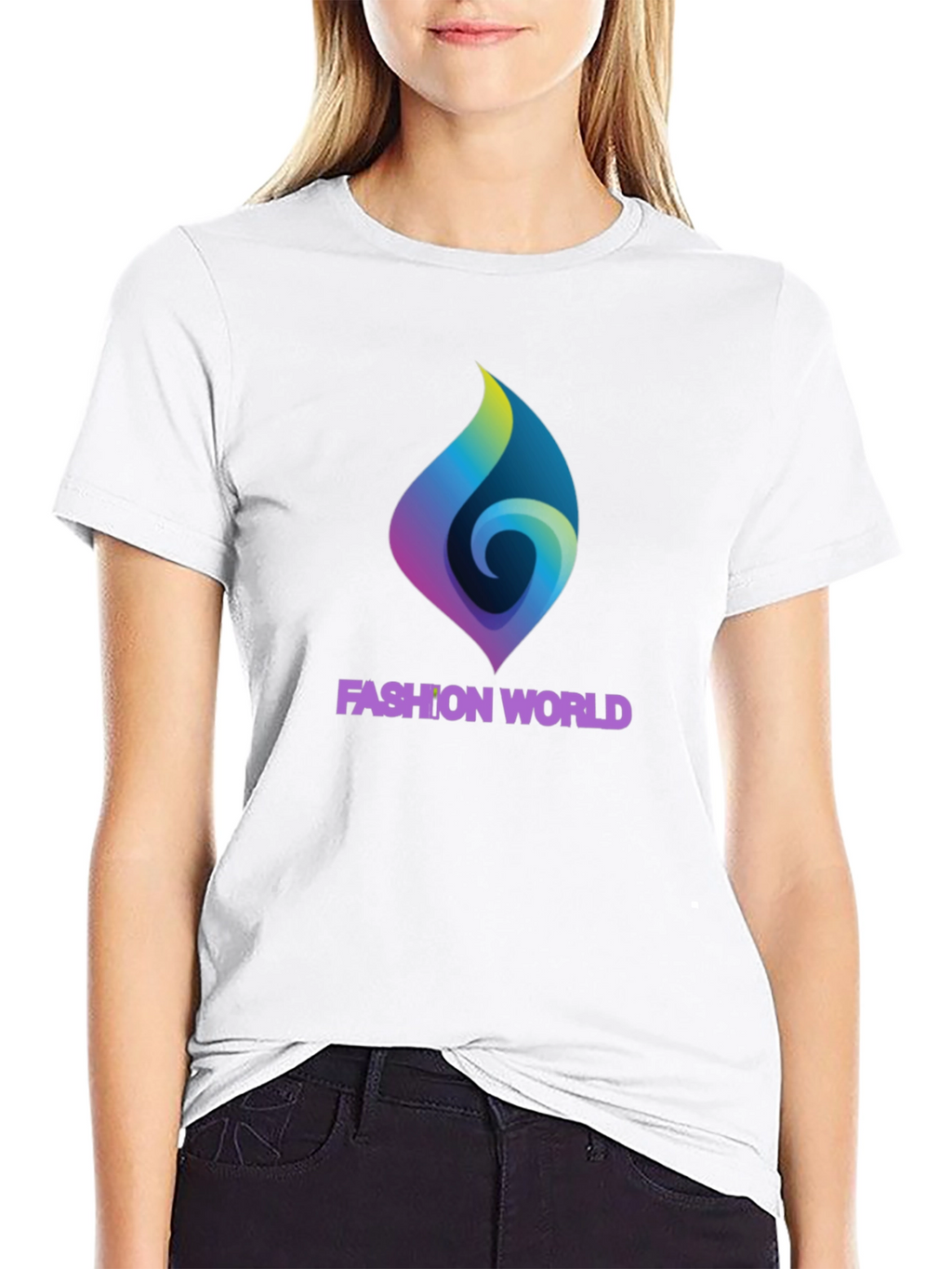 Fashion World Graphic Tee - Stylish Comfort