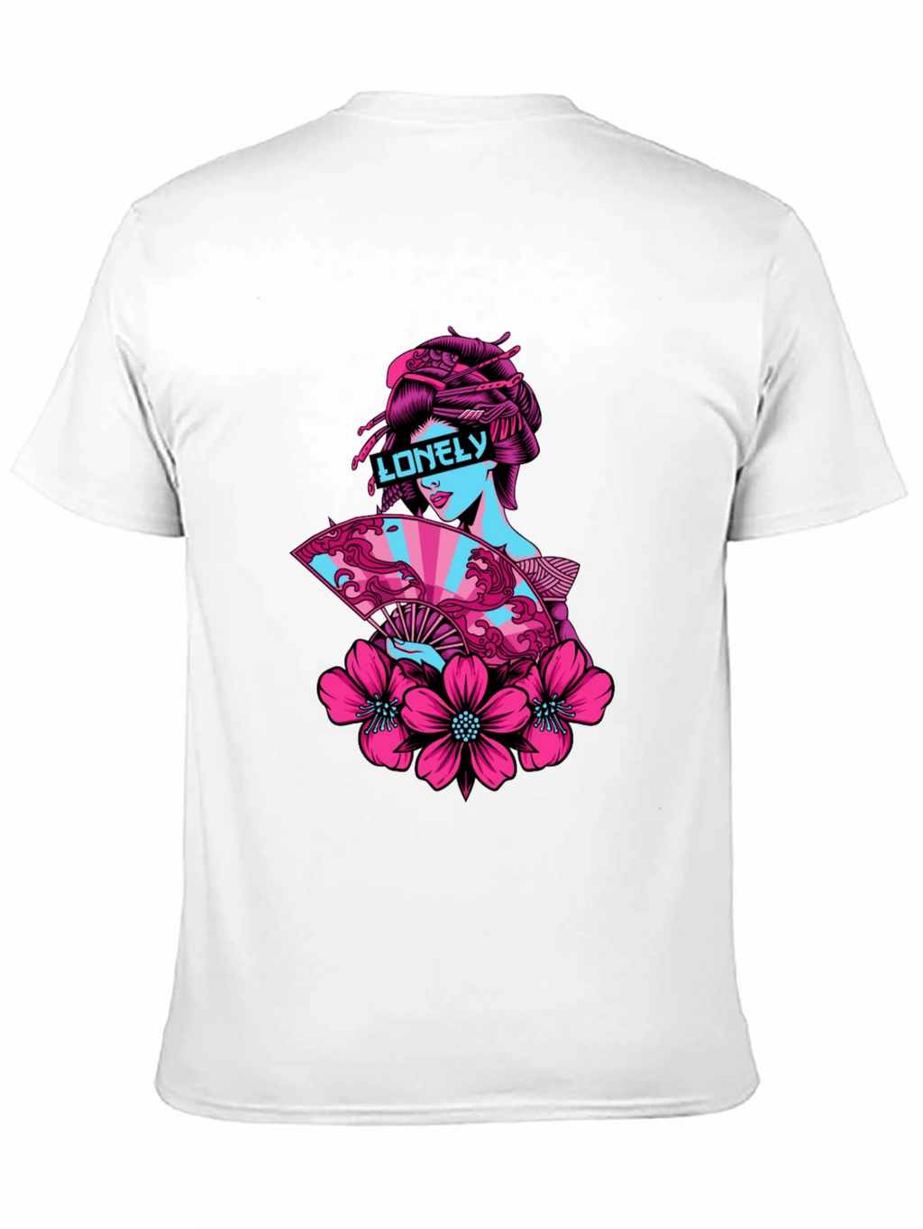 Lonely Geisha Graphic Print Tee