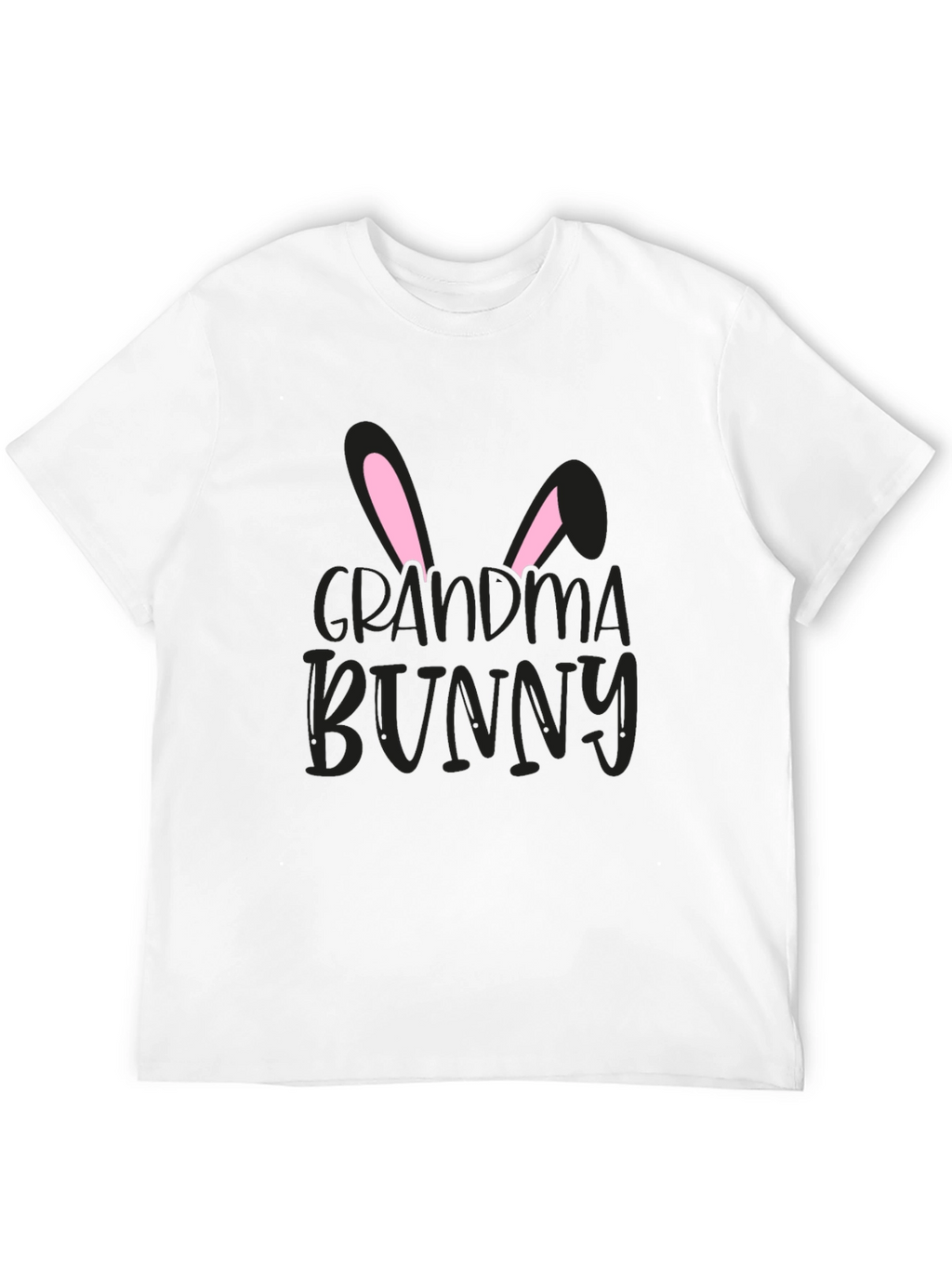 Grandma Bunny Graphic Tee - Easter Family Shirt