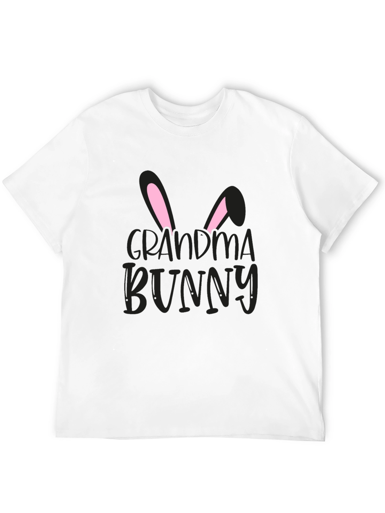 Grandma Bunny Graphic Tee - Easter Family Shirt