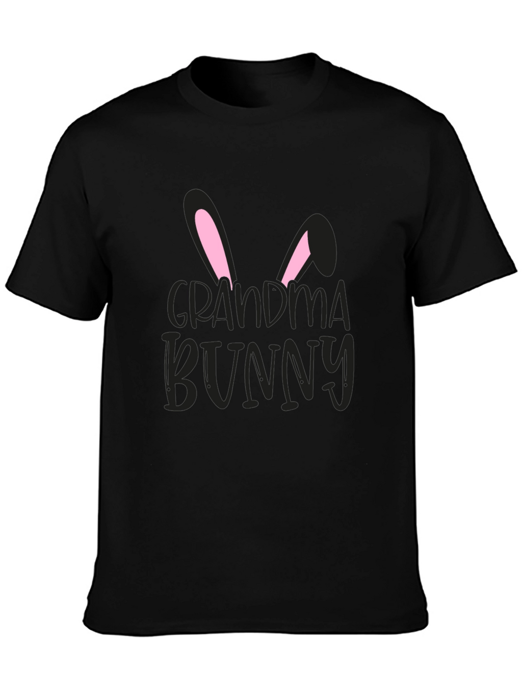 Grandma Bunny Graphic Tee - Easter Family Shirt