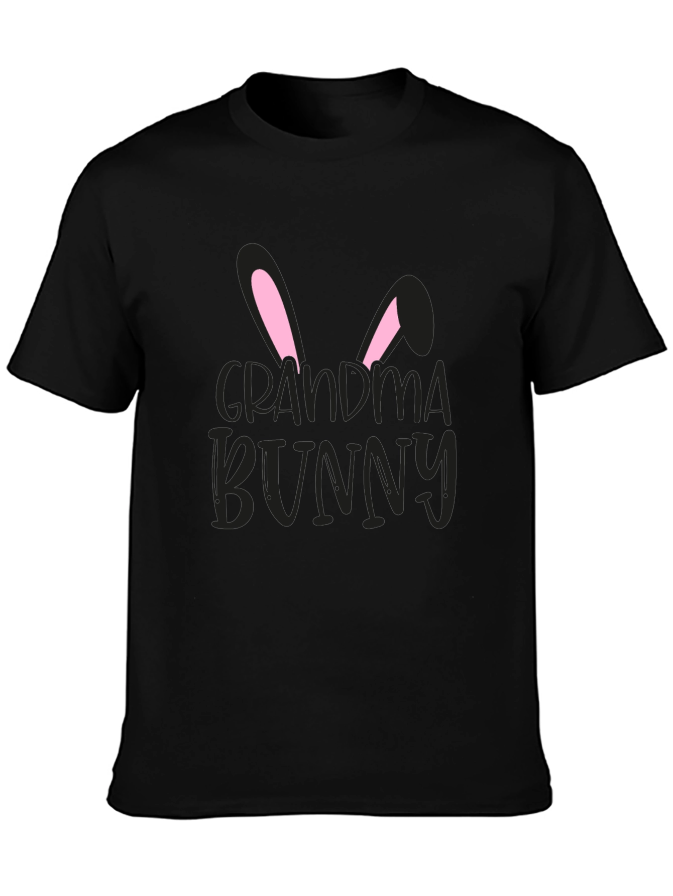 Grandma Bunny Graphic Tee - Easter Family Shirt