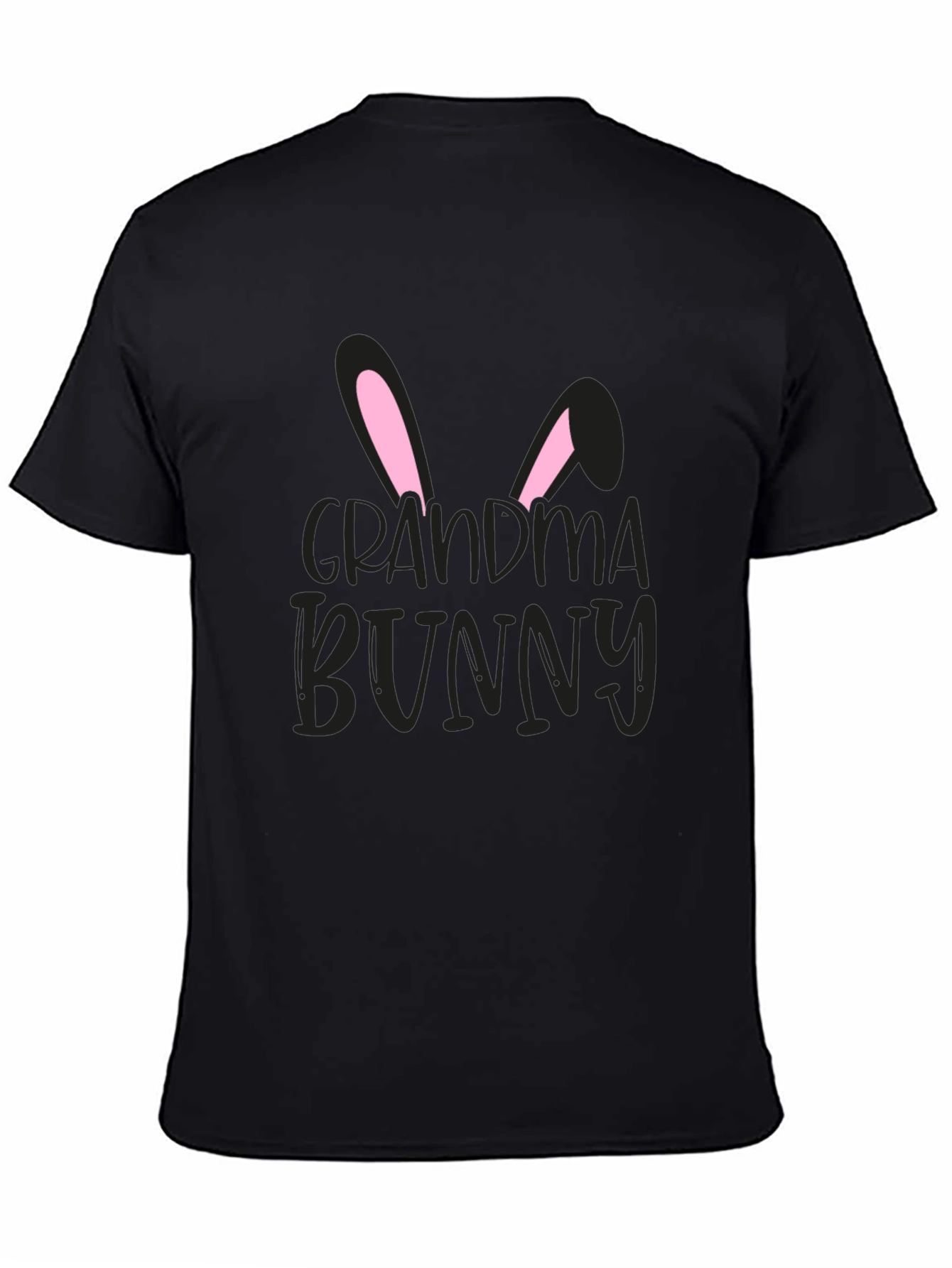 Grandma Bunny Graphic Tee - Easter Family Shirt
