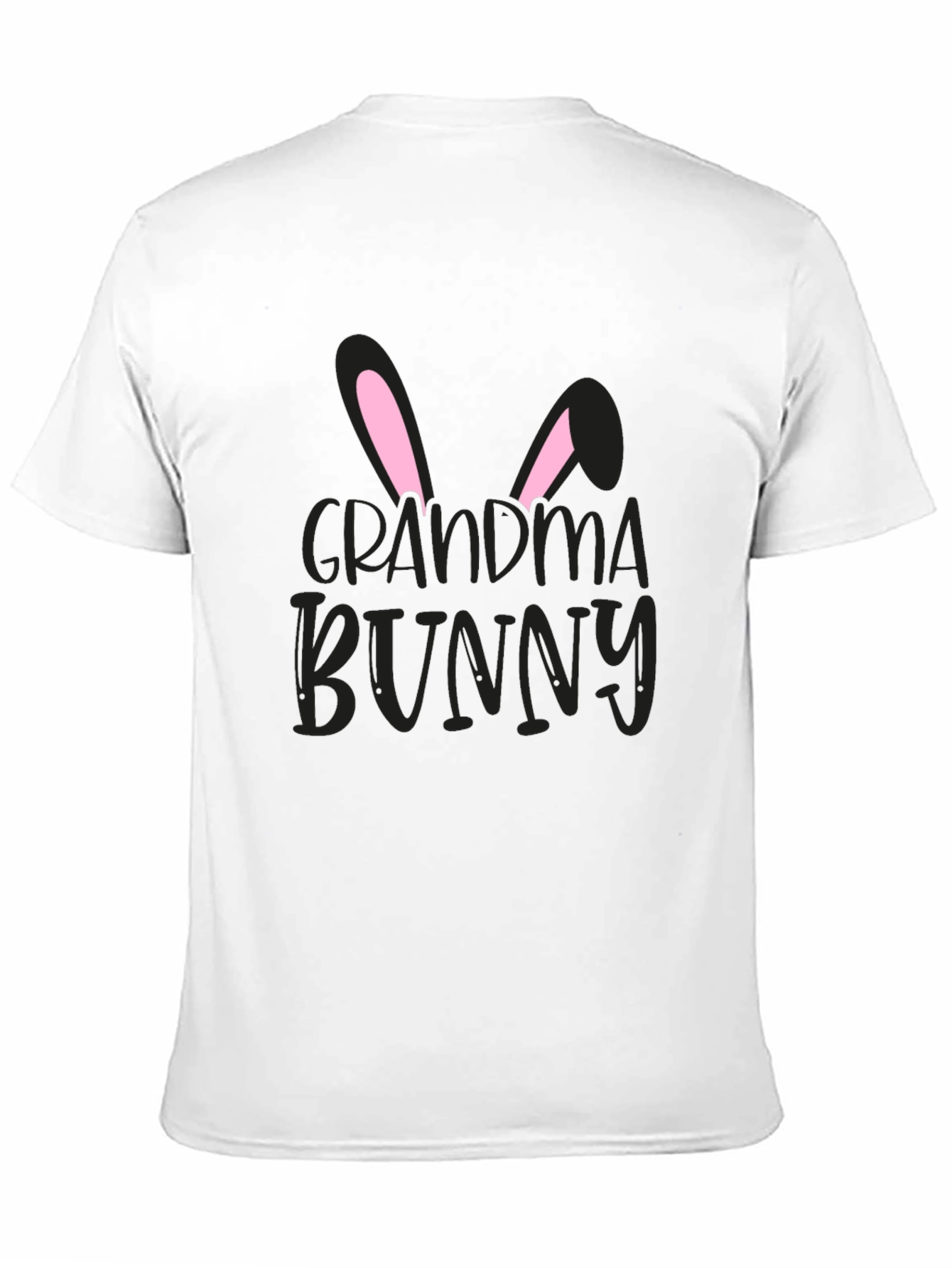 Grandma Bunny Graphic Tee - Easter Family Shirt