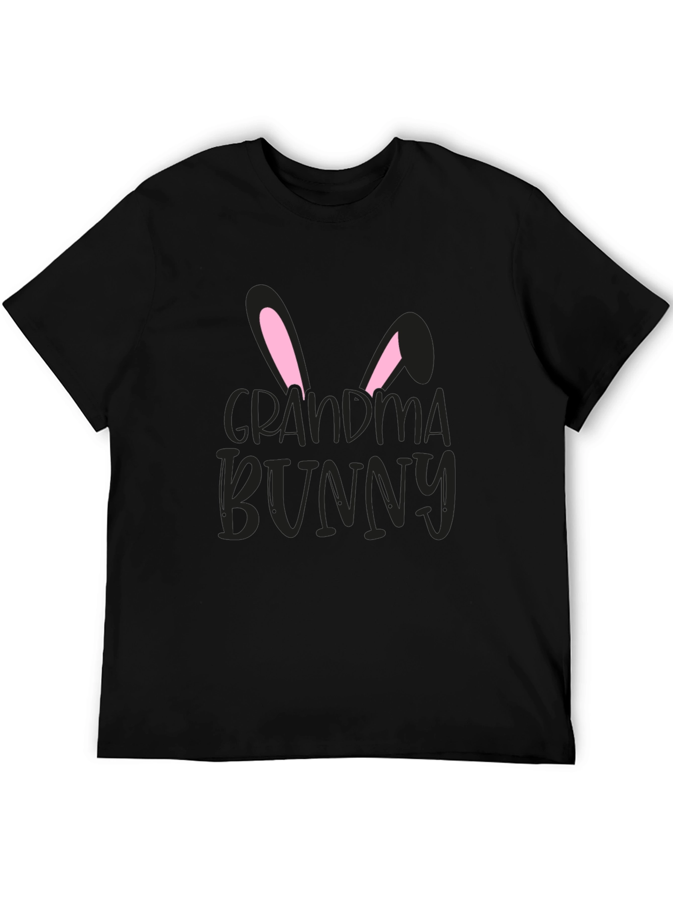Grandma Bunny Graphic Tee - Easter Family Shirt