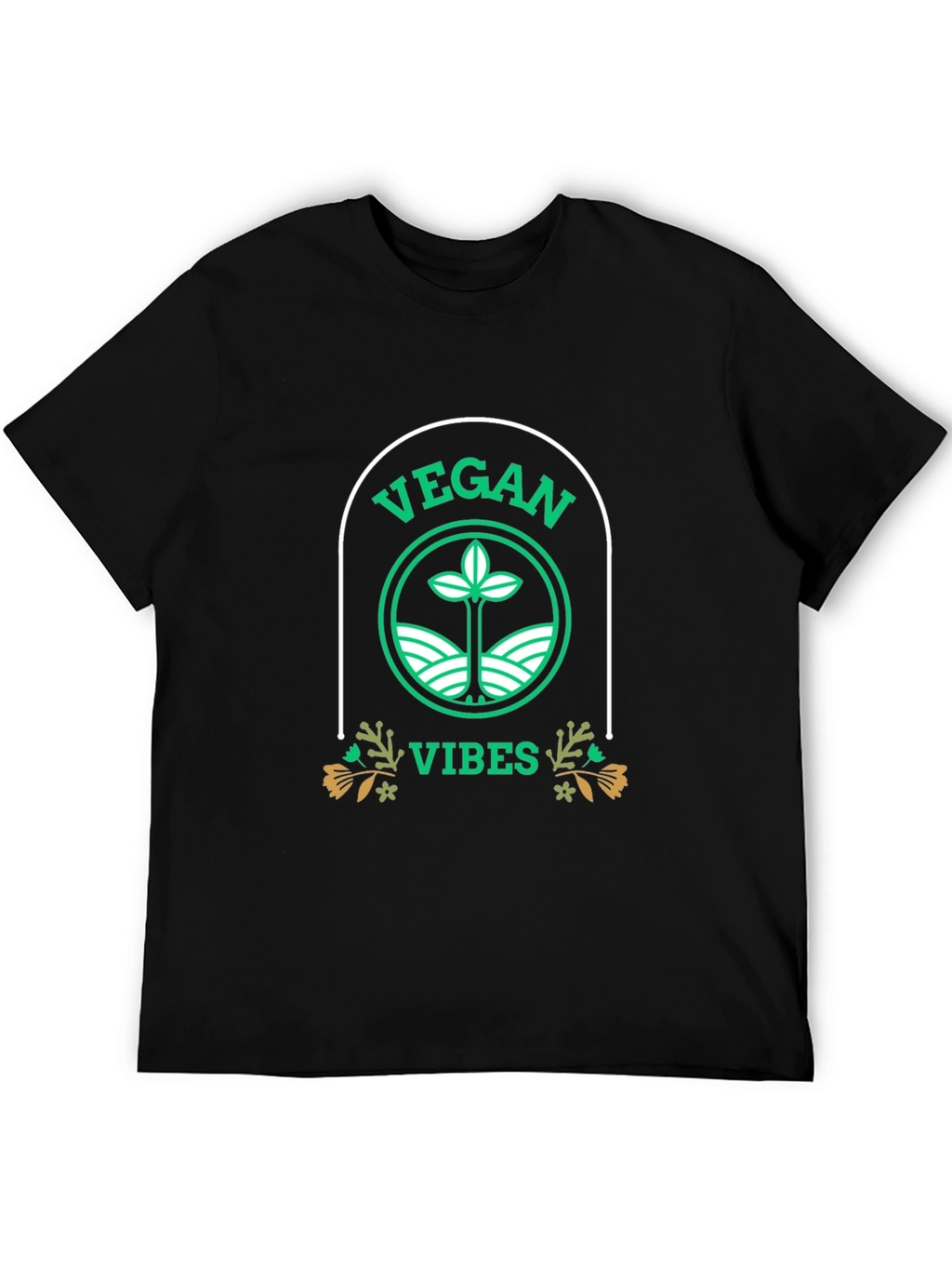 Vegan Vibes T-Shirt - Eco-Friendly Lifestyle