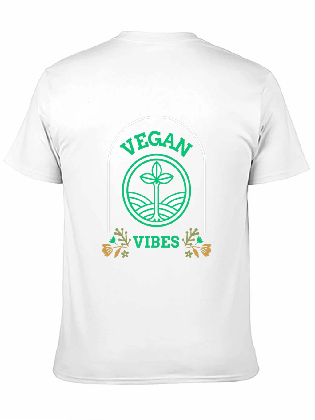 Vegan Vibes T-Shirt - Eco-Friendly Lifestyle
