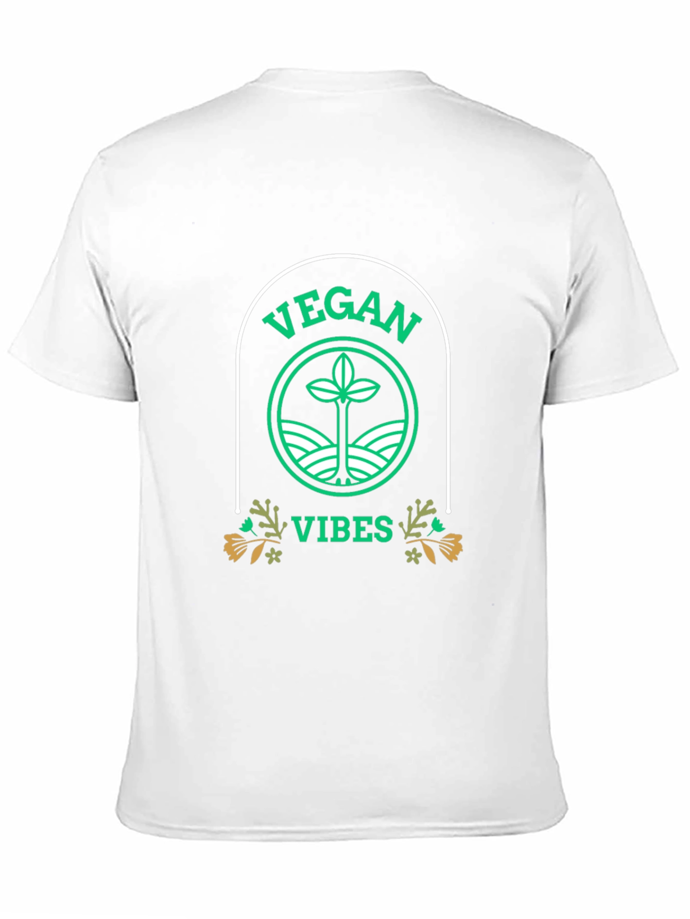 Vegan Vibes T-Shirt - Eco-Friendly Lifestyle