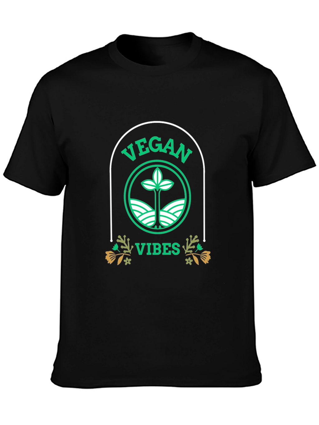 Vegan Vibes T-Shirt - Eco-Friendly Lifestyle