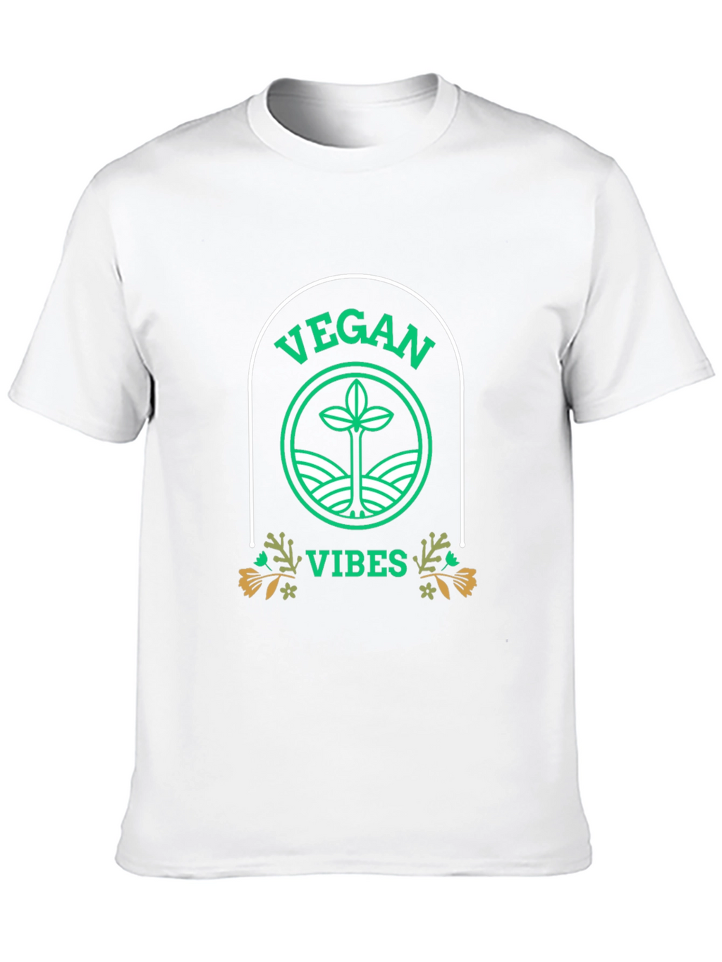 Vegan Vibes T-Shirt - Eco-Friendly Lifestyle