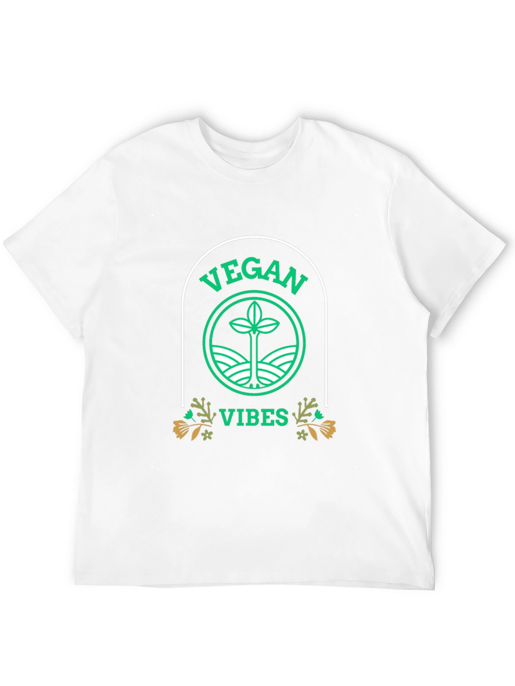 Vegan Vibes T-Shirt - Eco-Friendly Lifestyle