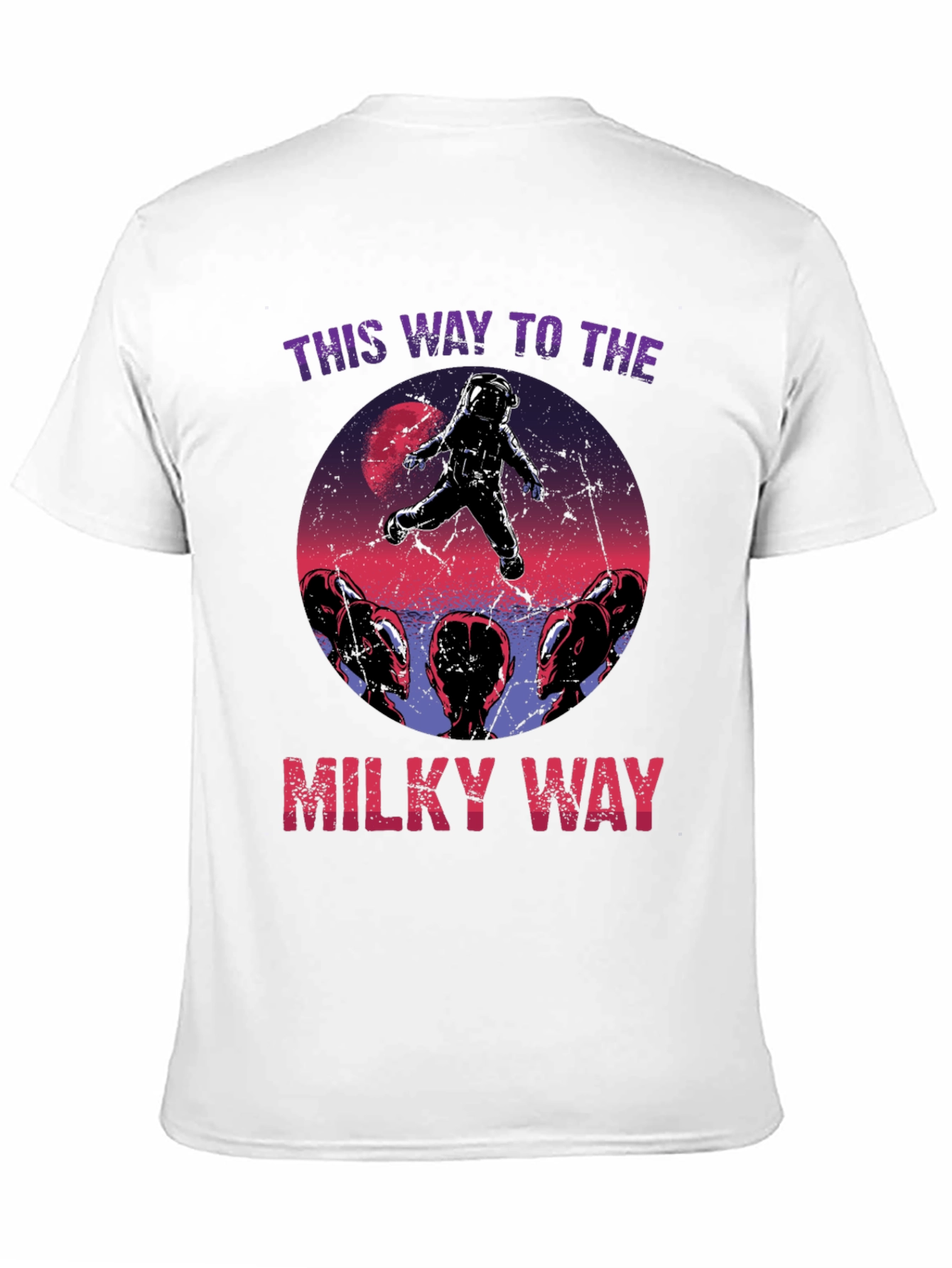 This Way To The Milky Way Graphic Tee
