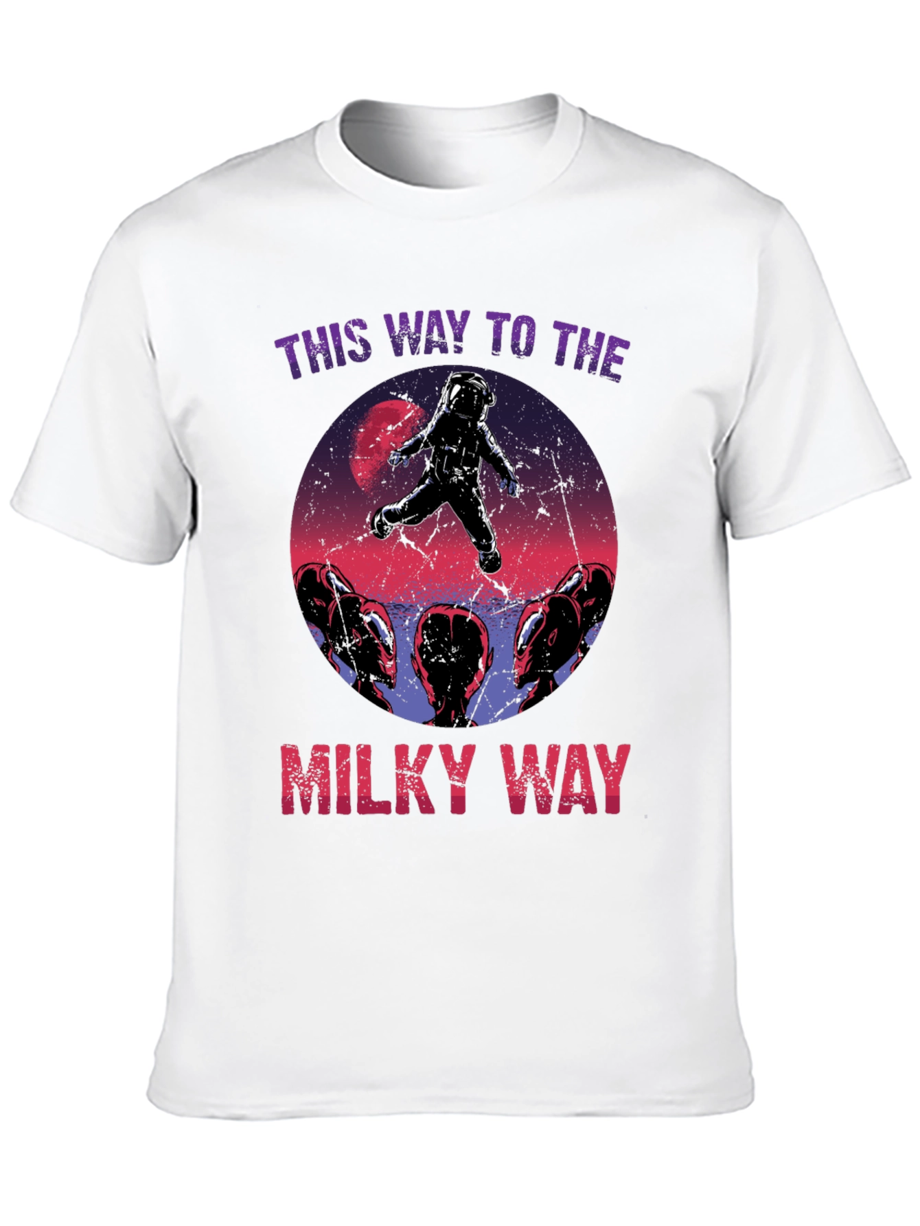 This Way To The Milky Way Graphic Tee