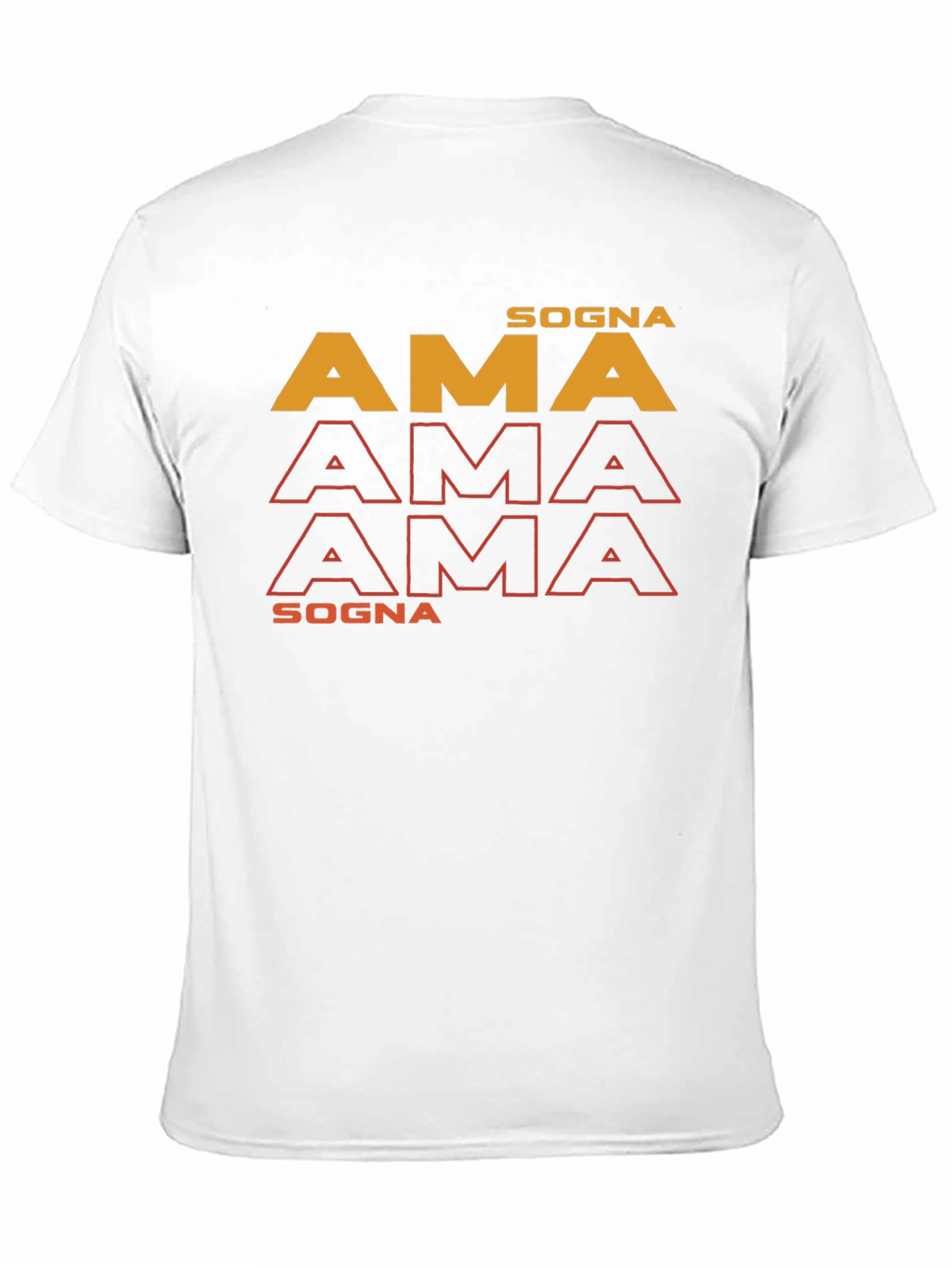 Sogna AMA T-Shirt - Trendy Graphic Tee