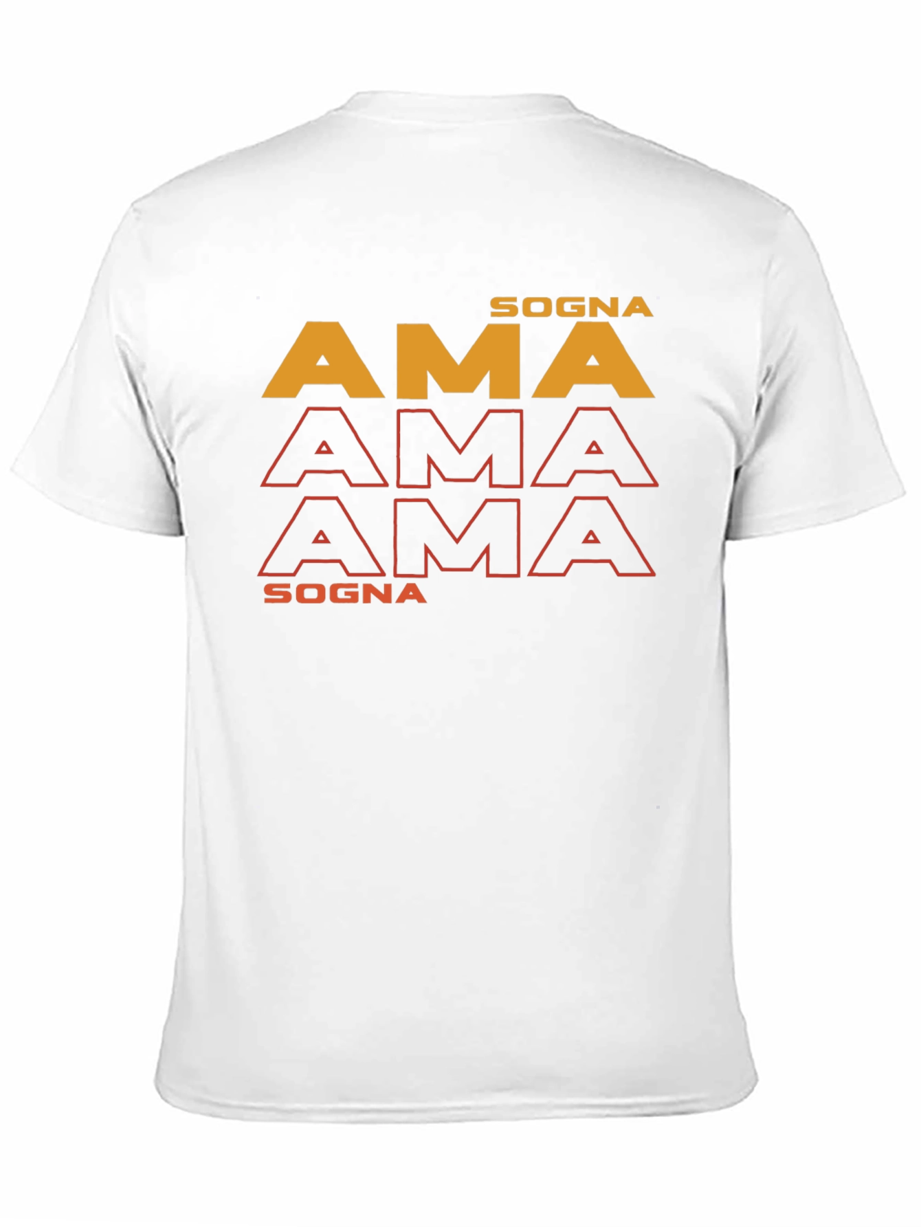 Sogna AMA T-Shirt - Trendy Graphic Tee