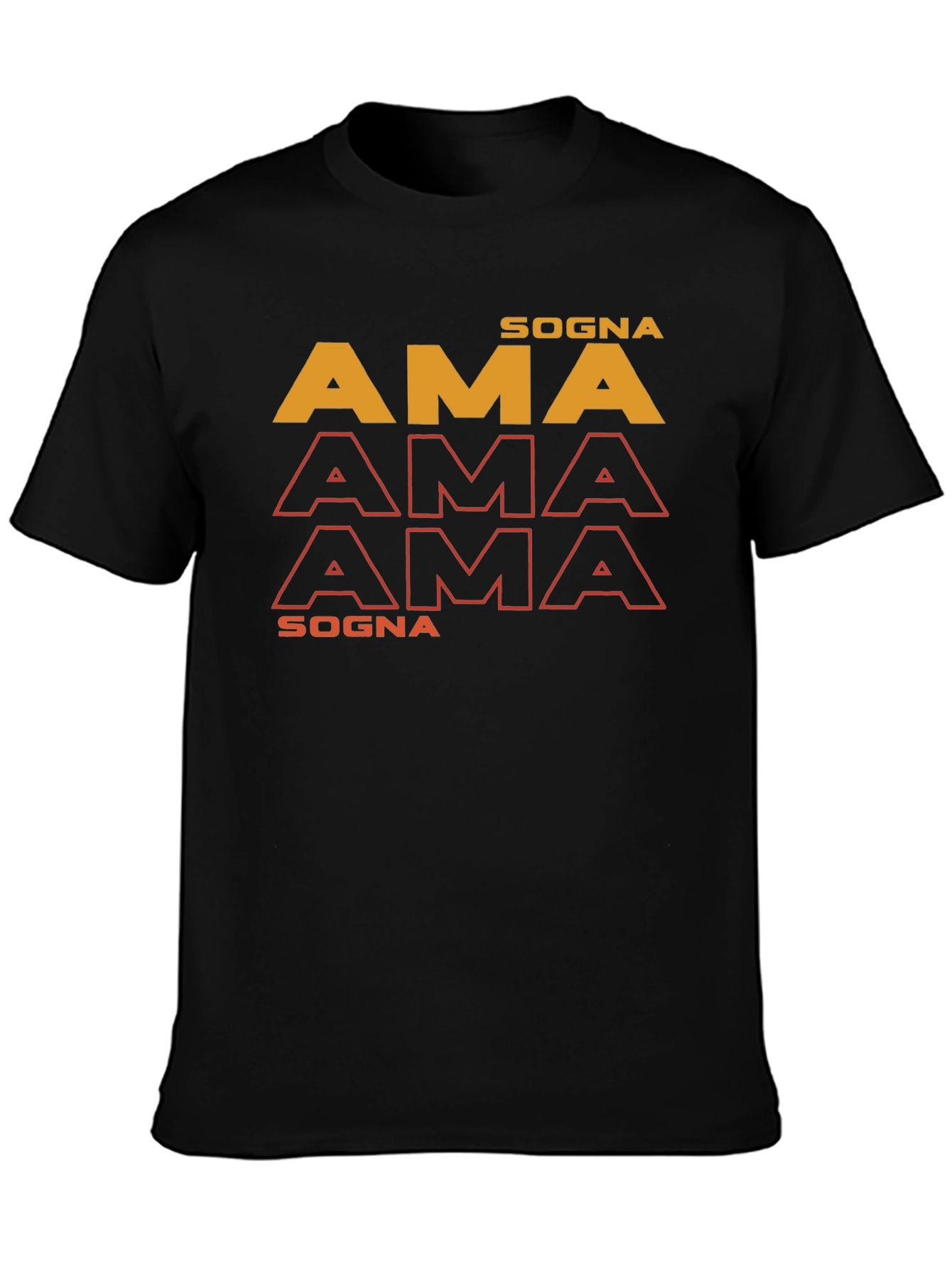 Sogna AMA T-Shirt - Trendy Graphic Tee