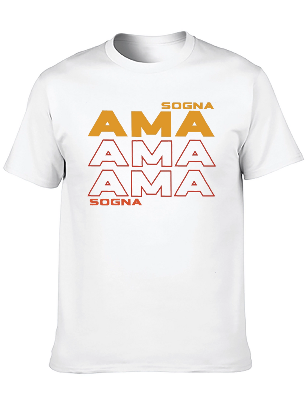 Sogna AMA T-Shirt - Trendy Graphic Tee