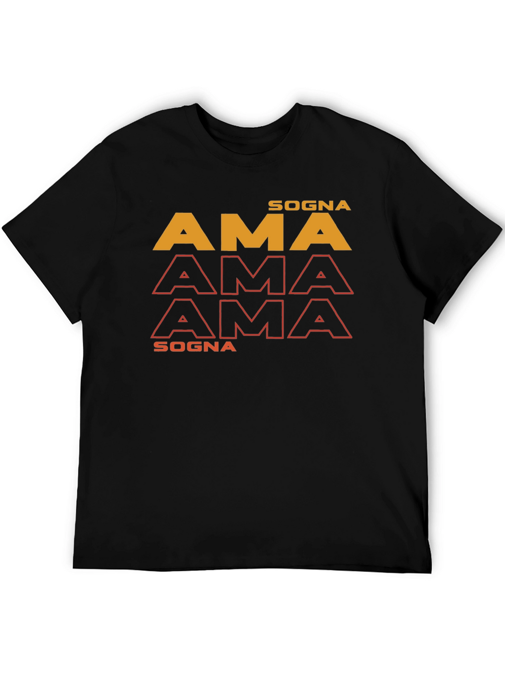 Sogna AMA T-Shirt - Trendy Graphic Tee
