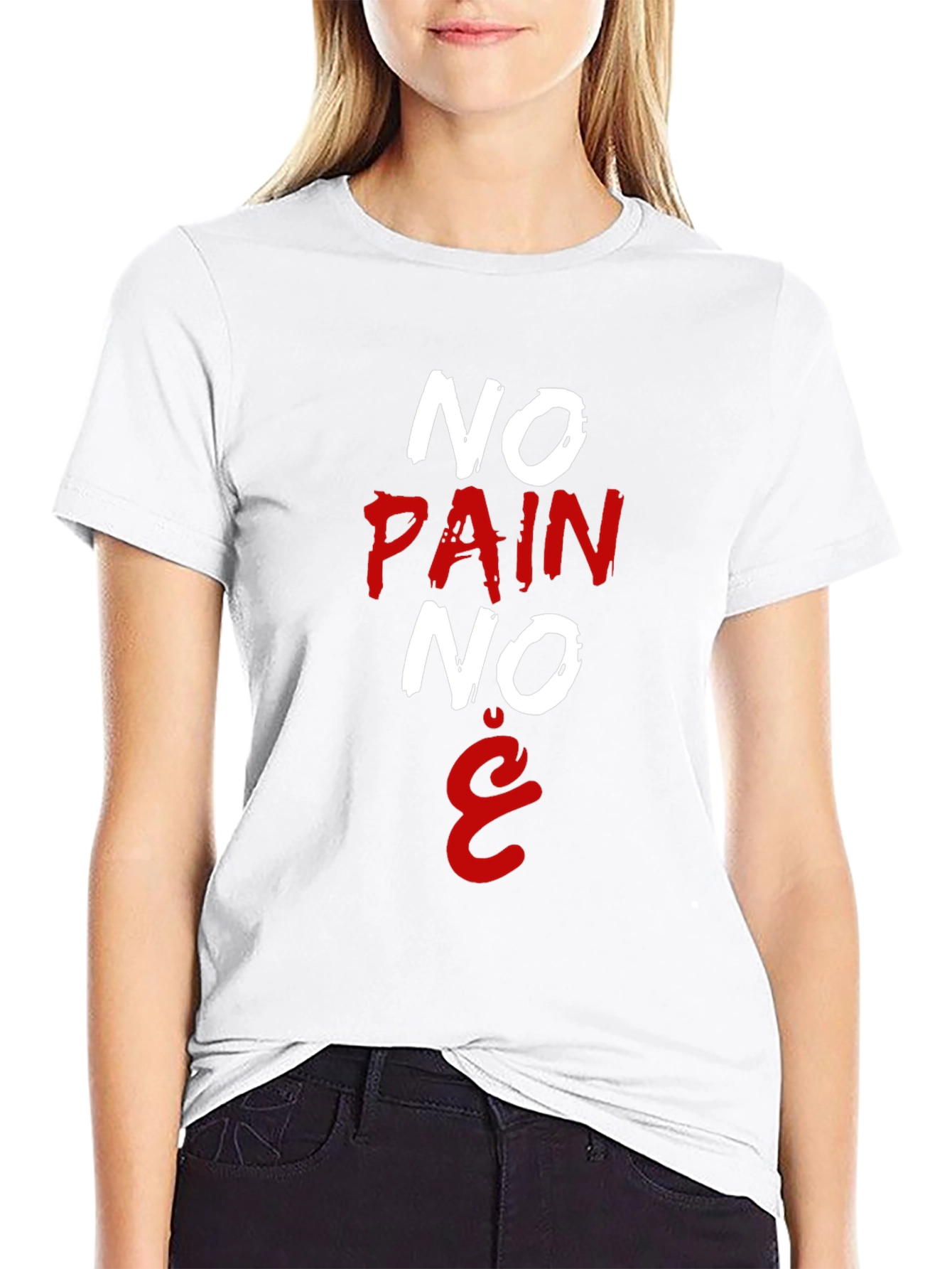No Pain No Gain T-Shirt Black