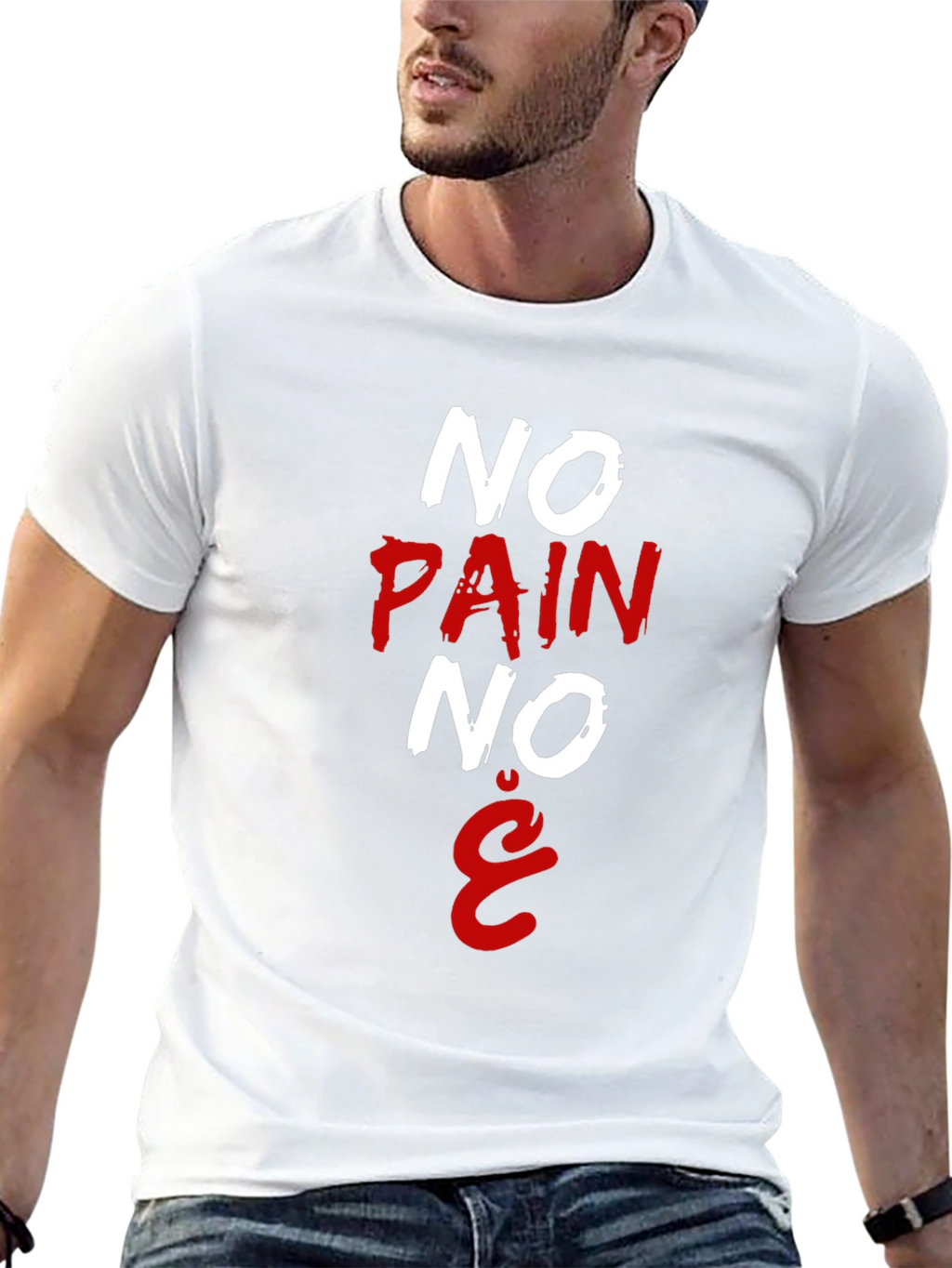No Pain No Gain T-Shirt Black