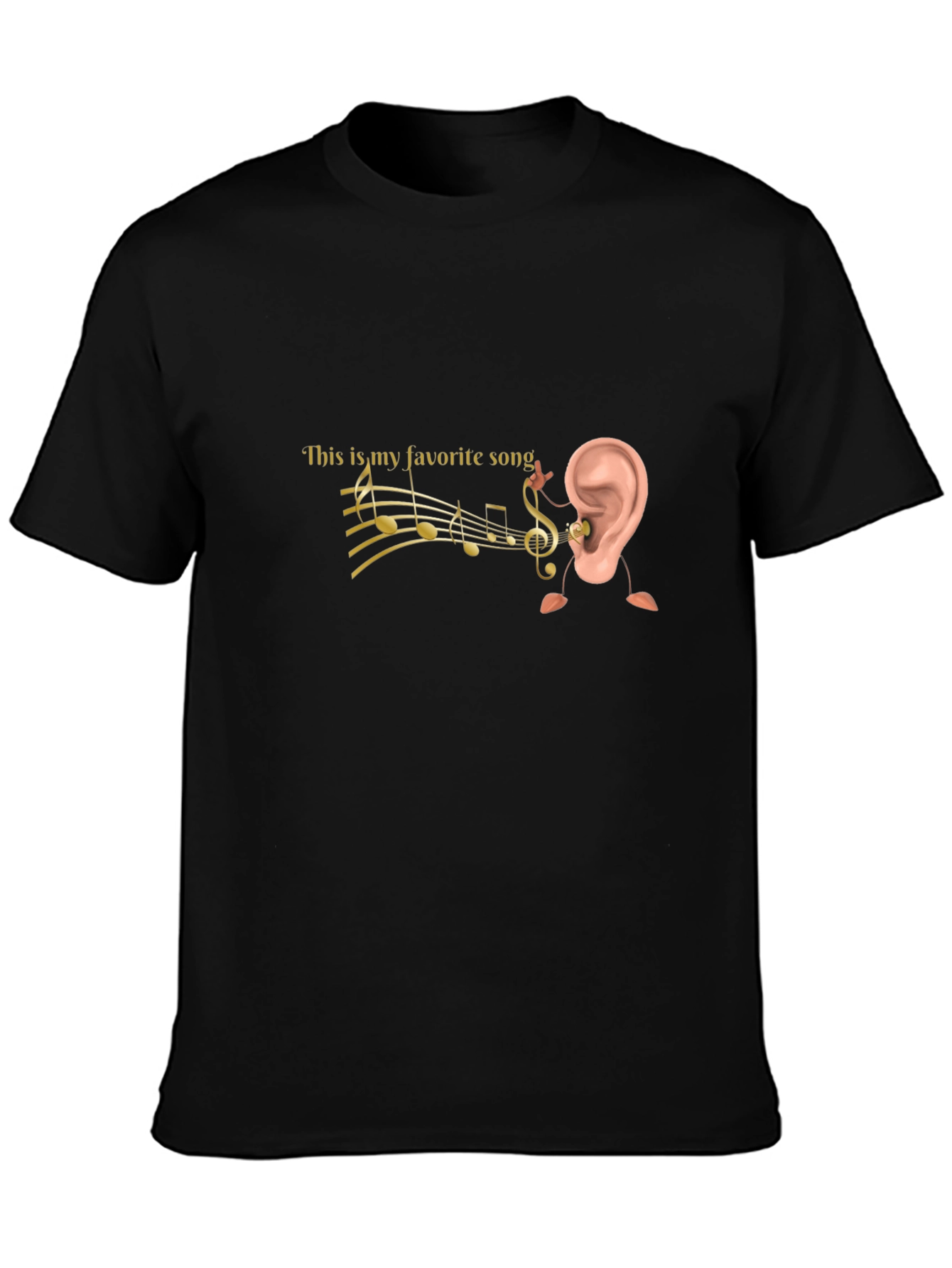 Funny Music Lover T-Shirt - This is My Favorite Song