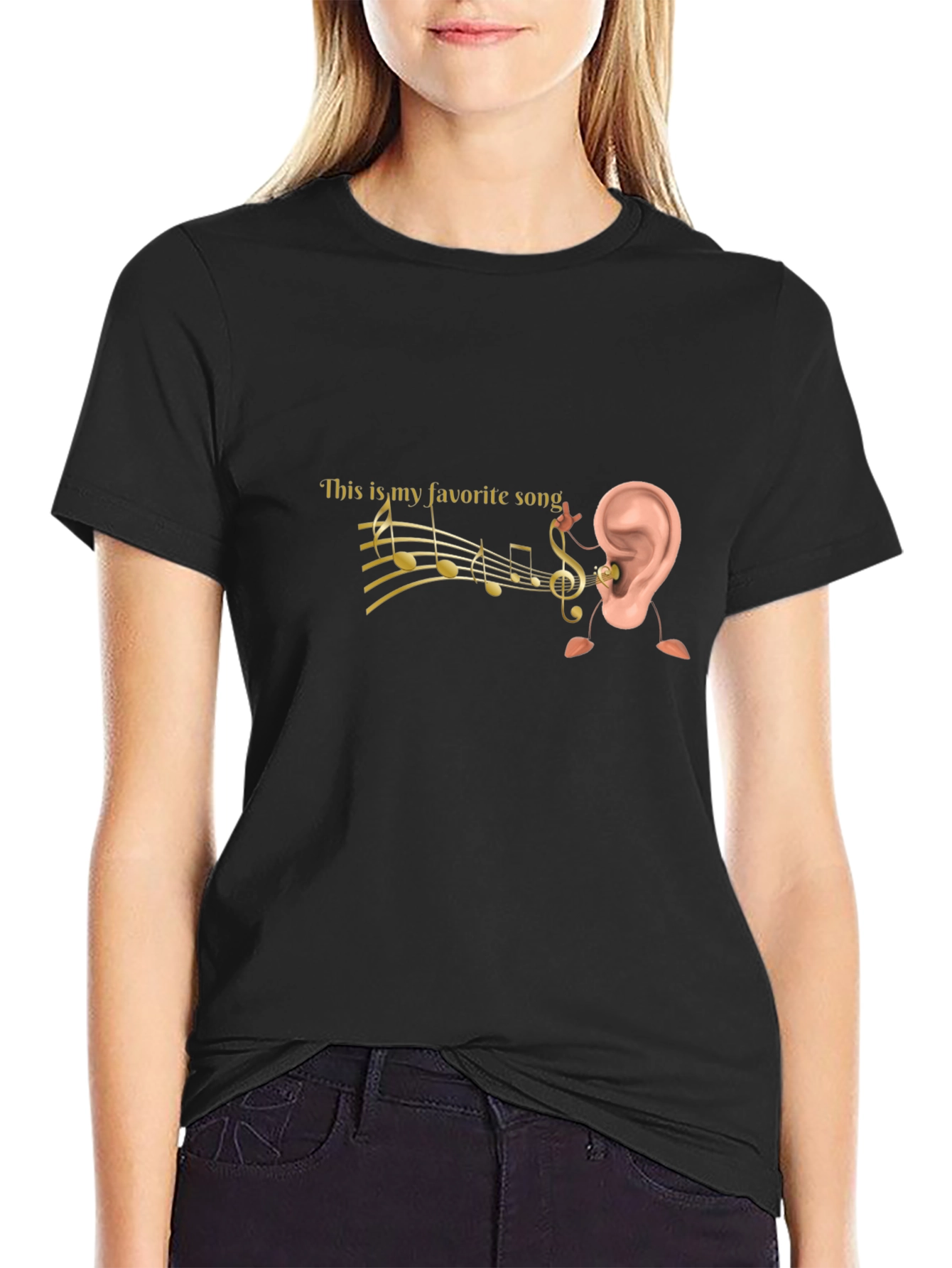 Funny Music Lover T-Shirt - This is My Favorite Song