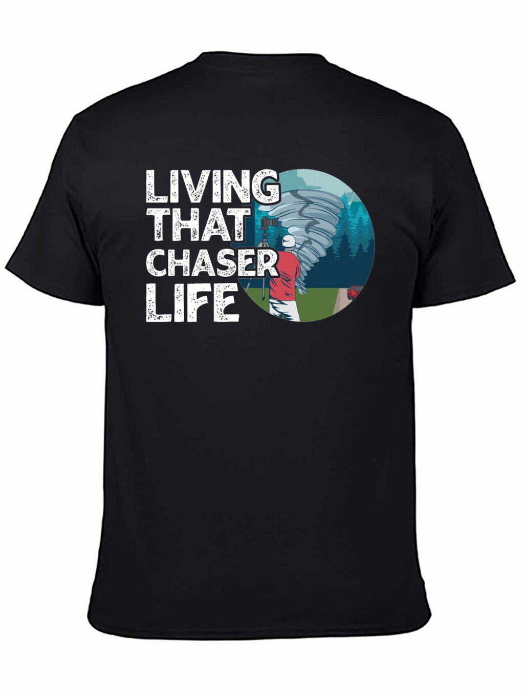 Living That Chaser Life Graphic Tee