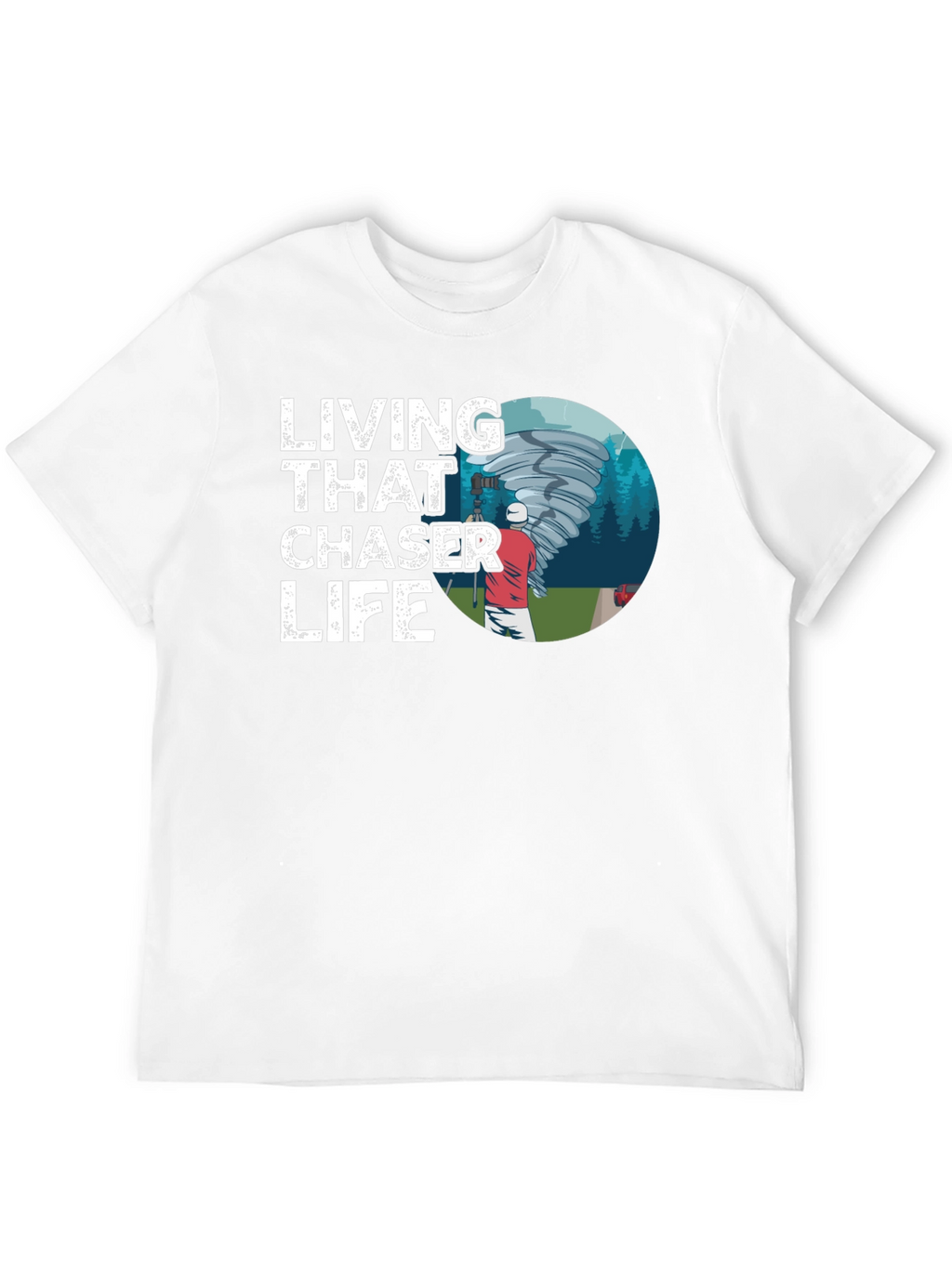 Living That Chaser Life Graphic Tee
