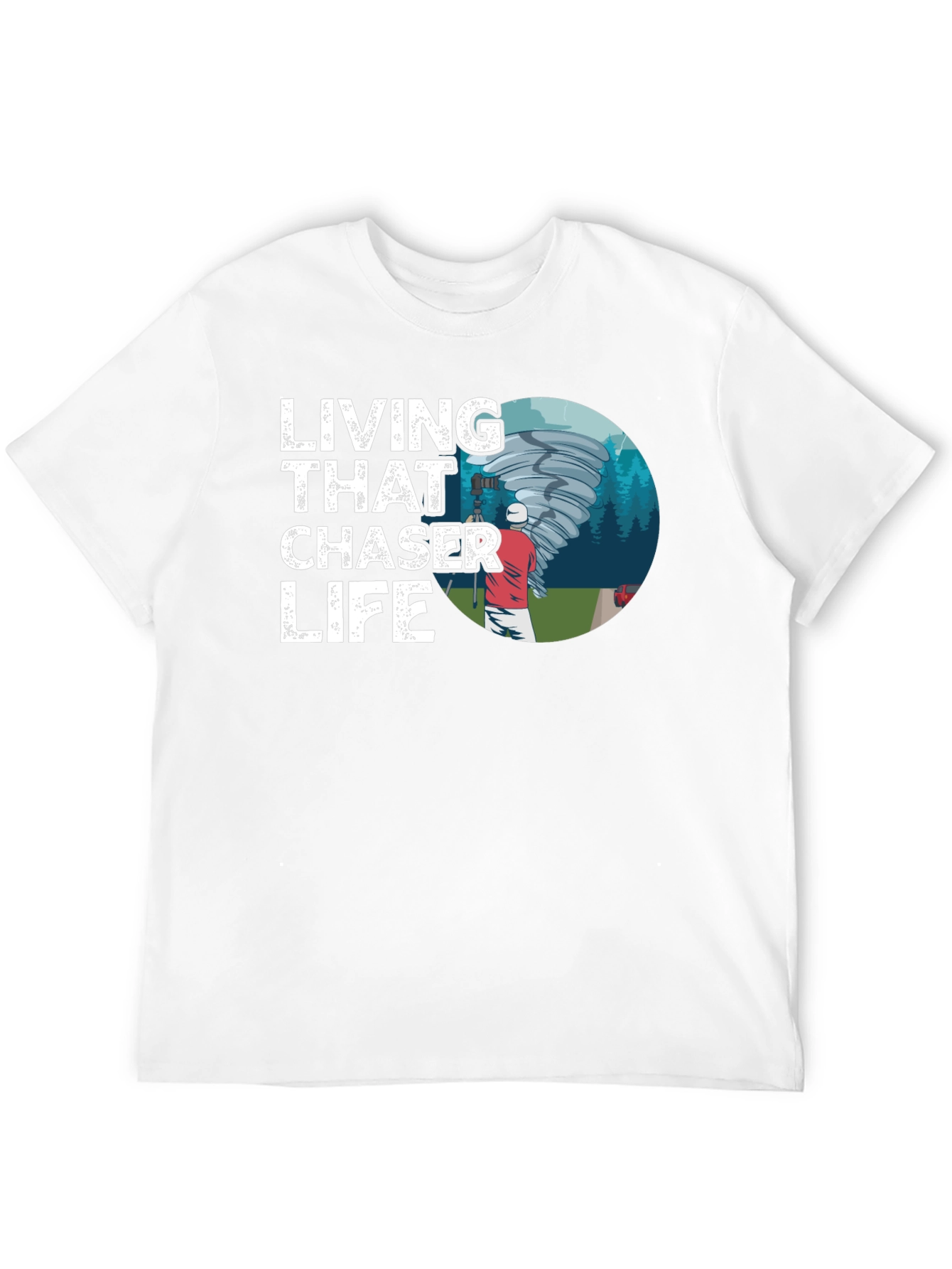 Living That Chaser Life Graphic Tee
