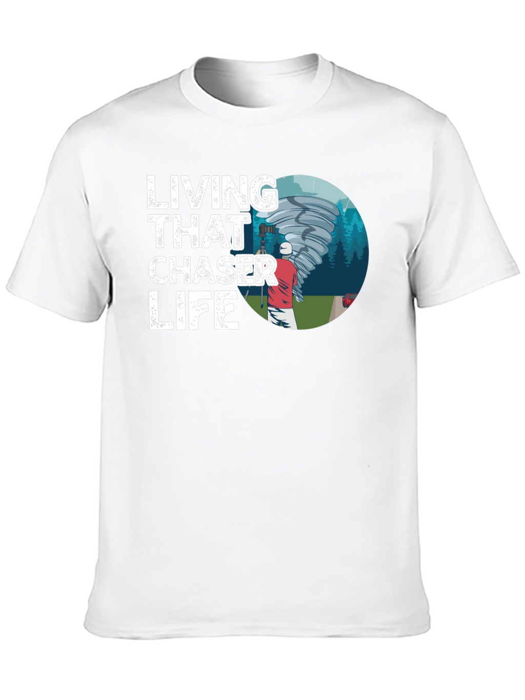 Living That Chaser Life Graphic Tee
