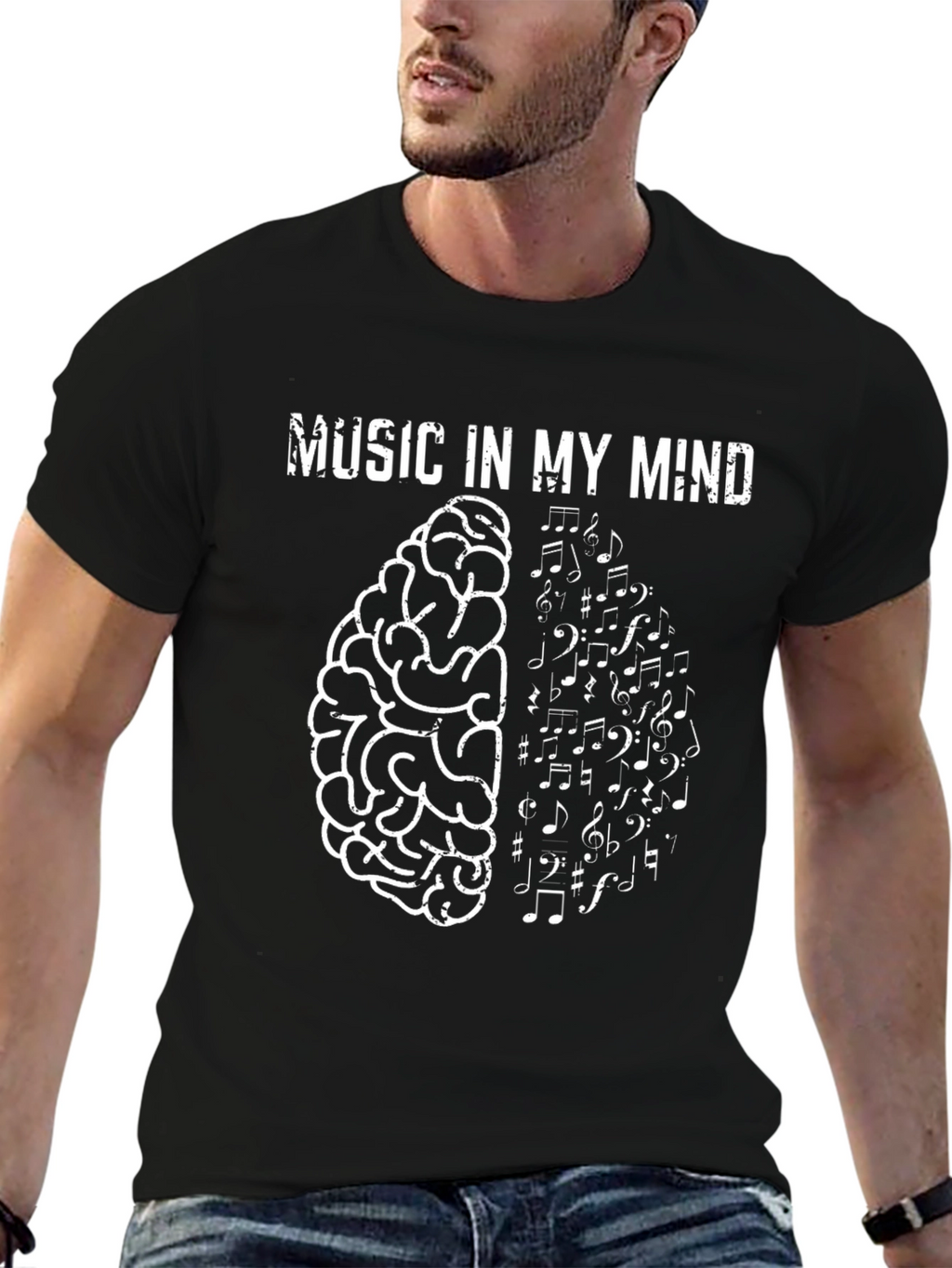 Music in My Mind Graphic Tee