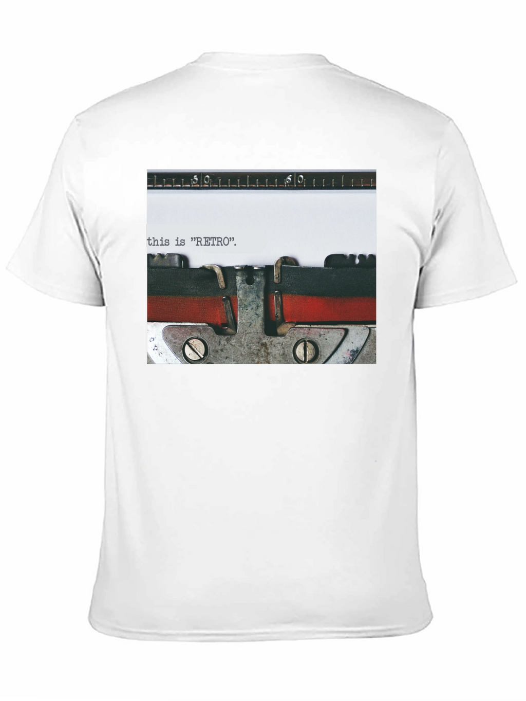Retro Typewriter T-Shirt