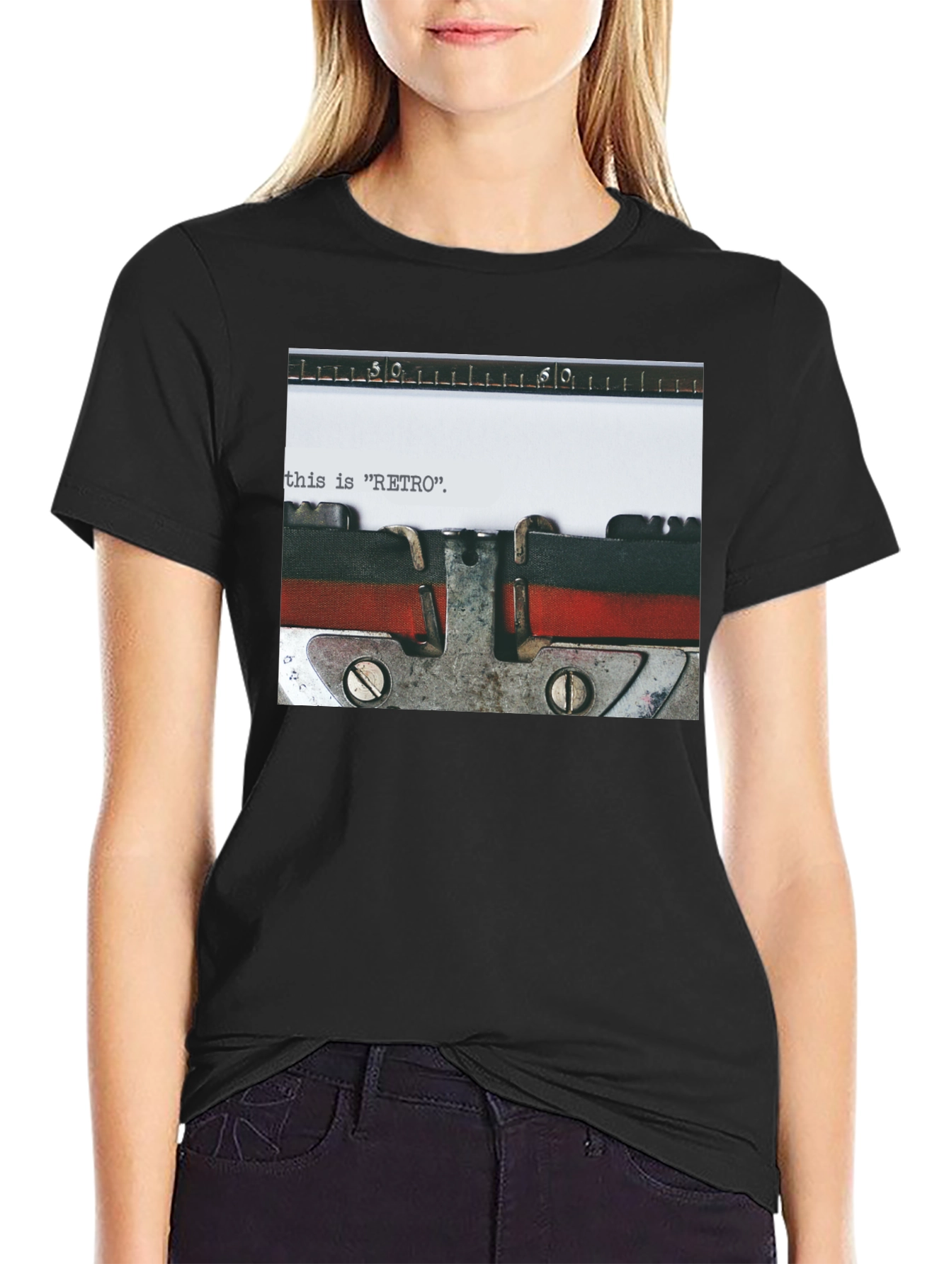 Retro Typewriter T-Shirt
