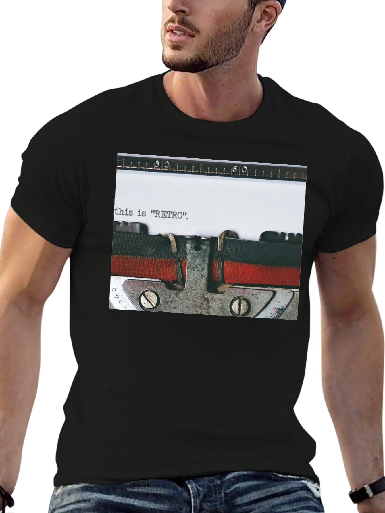Retro Typewriter T-Shirt