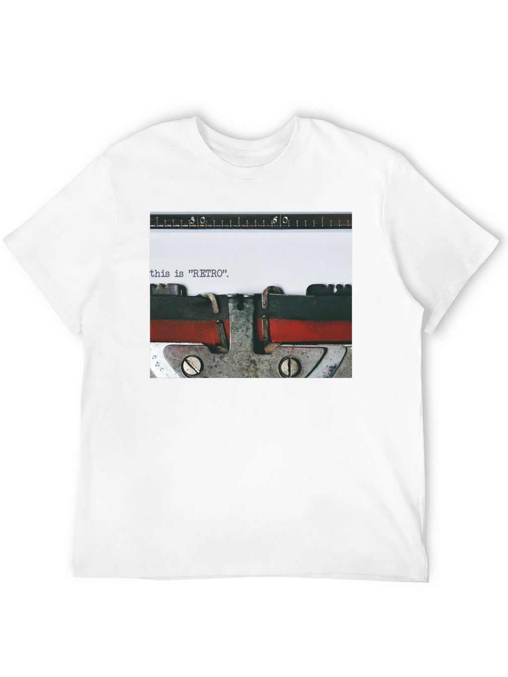 Retro Typewriter T-Shirt
