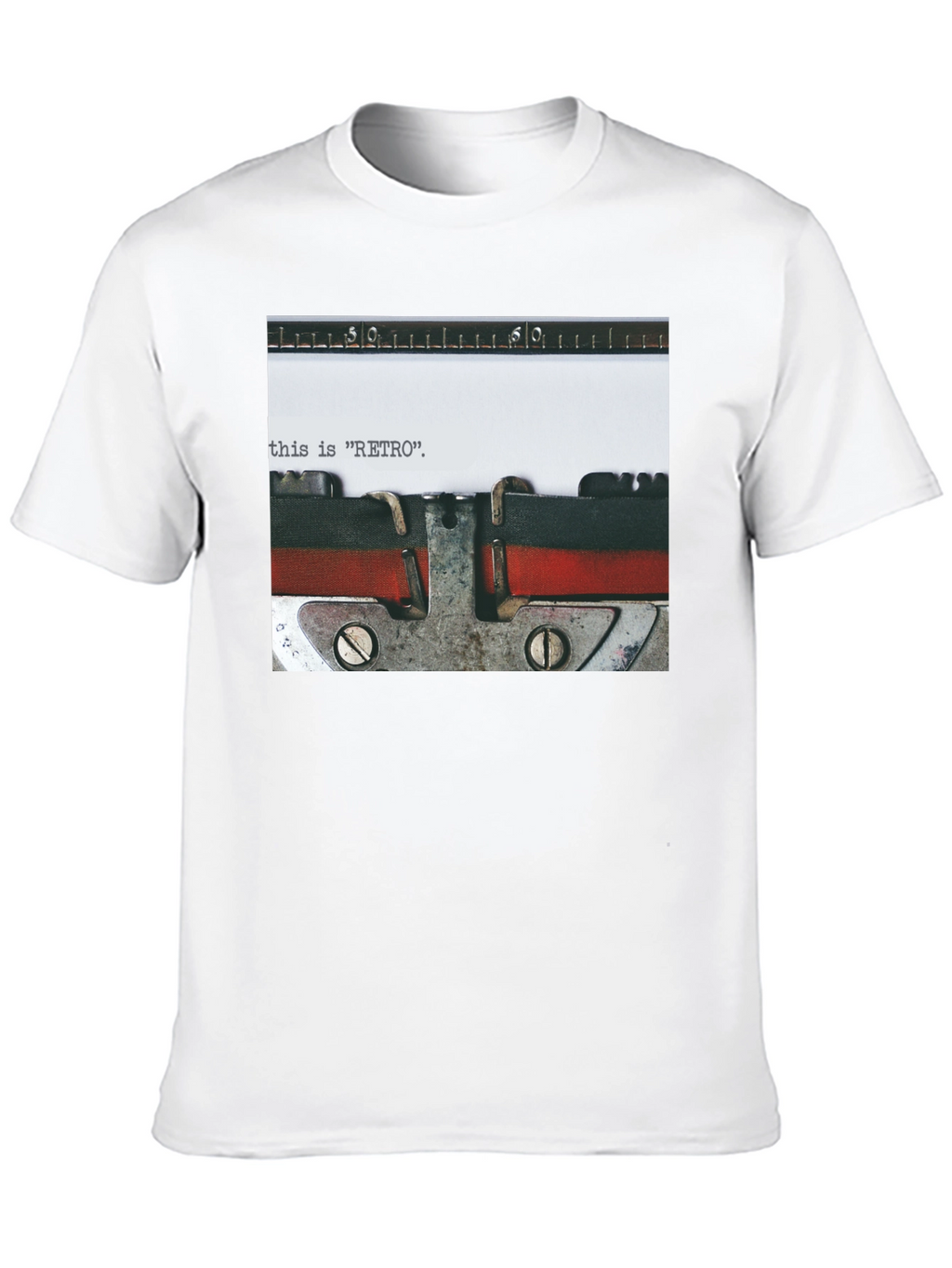 Retro Typewriter T-Shirt