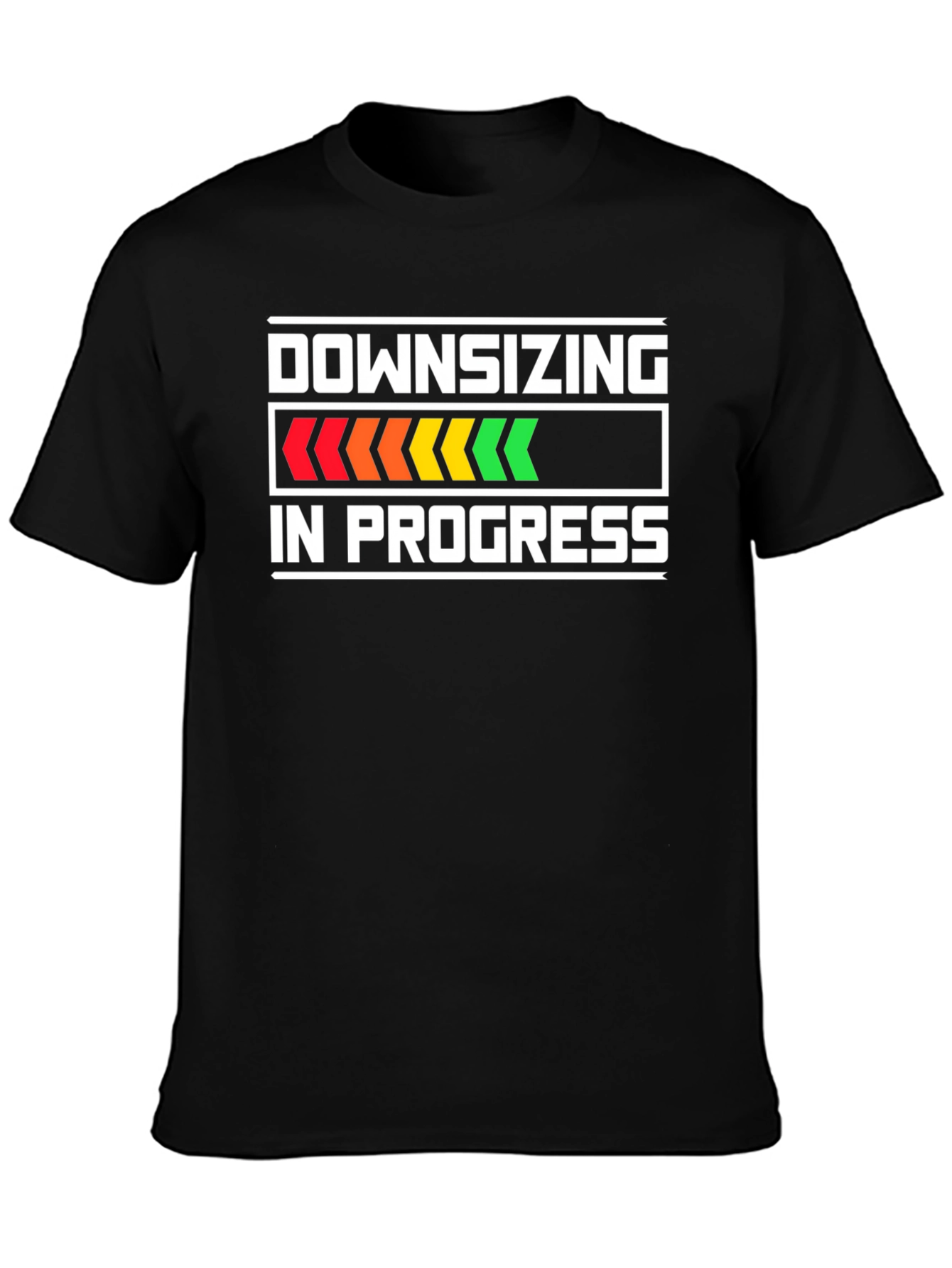 Downsizing In Progress Funny T-Shirt