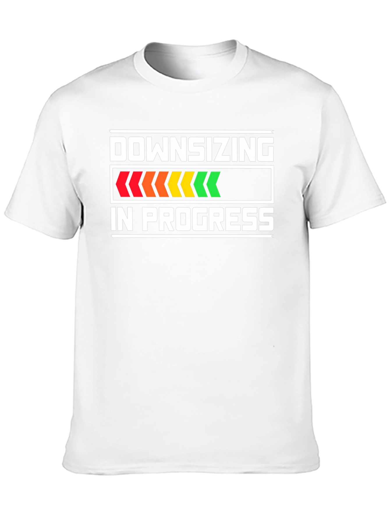 Downsizing In Progress Funny T-Shirt