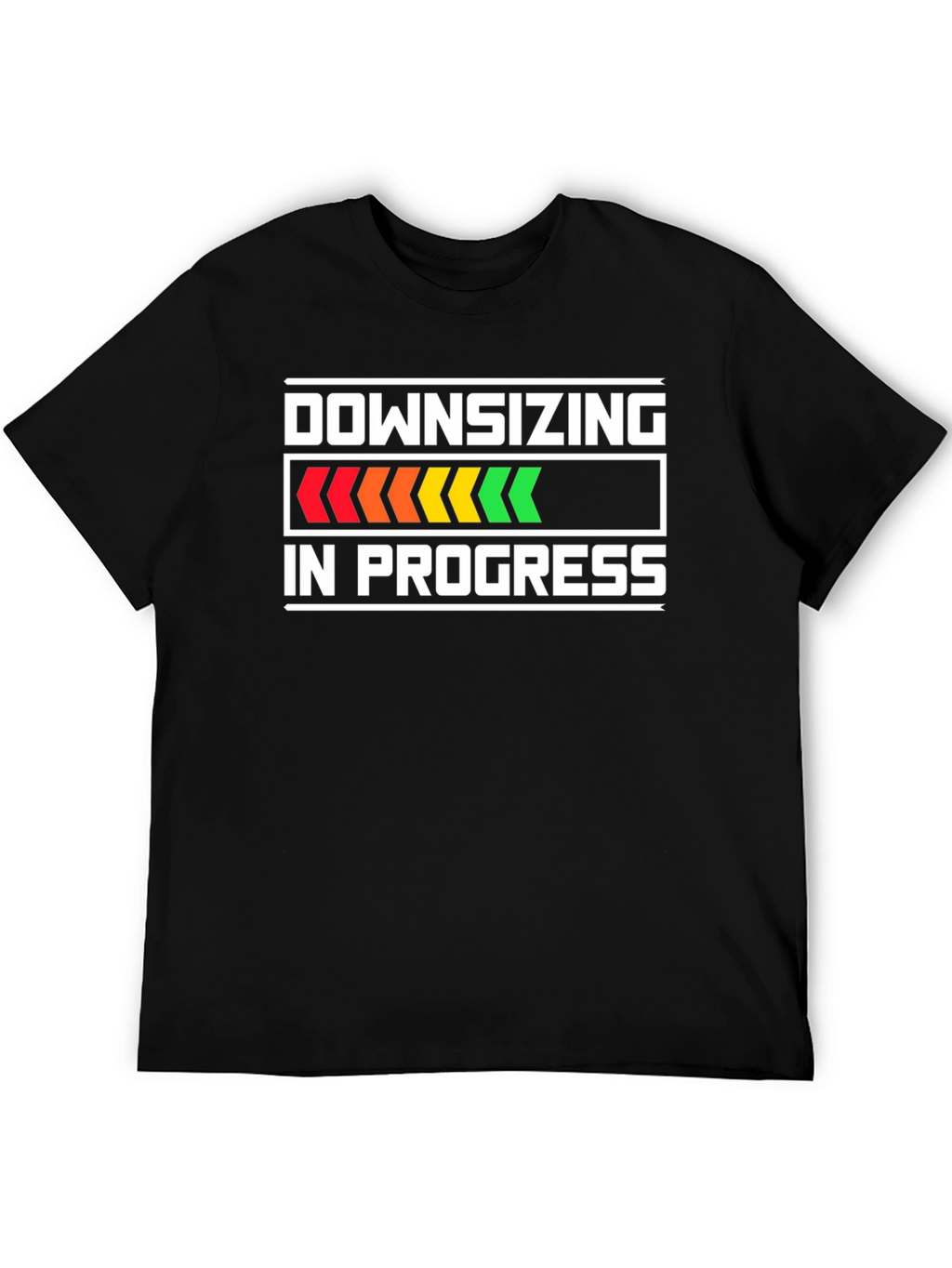 Downsizing In Progress Funny T-Shirt