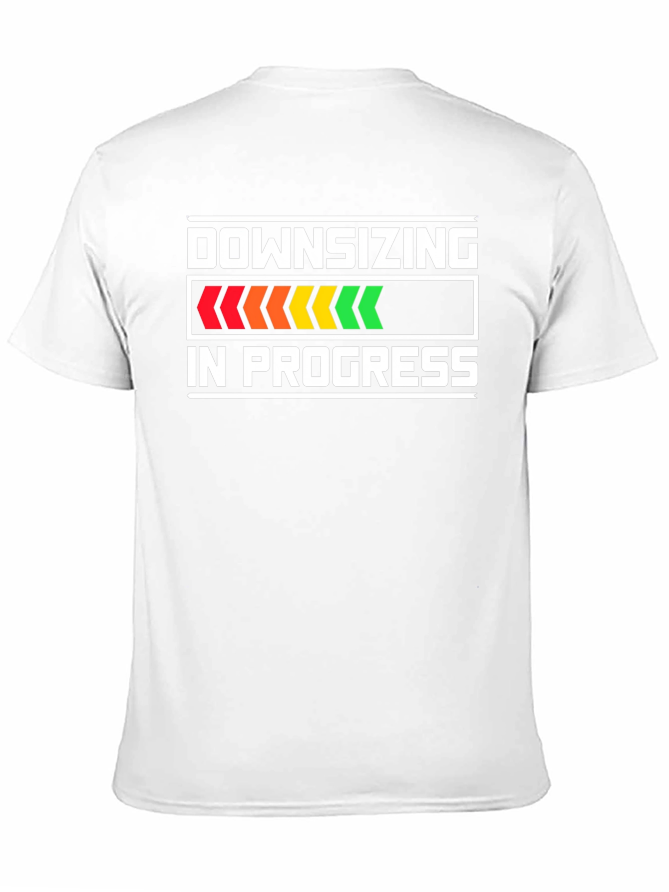 Downsizing In Progress Funny T-Shirt