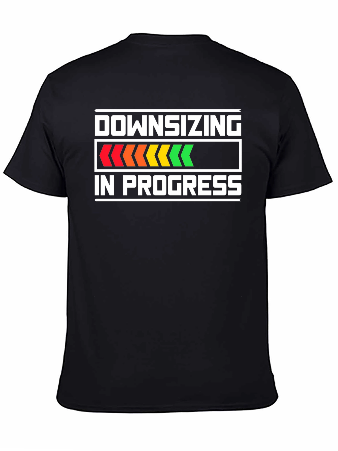 Downsizing In Progress Funny T-Shirt
