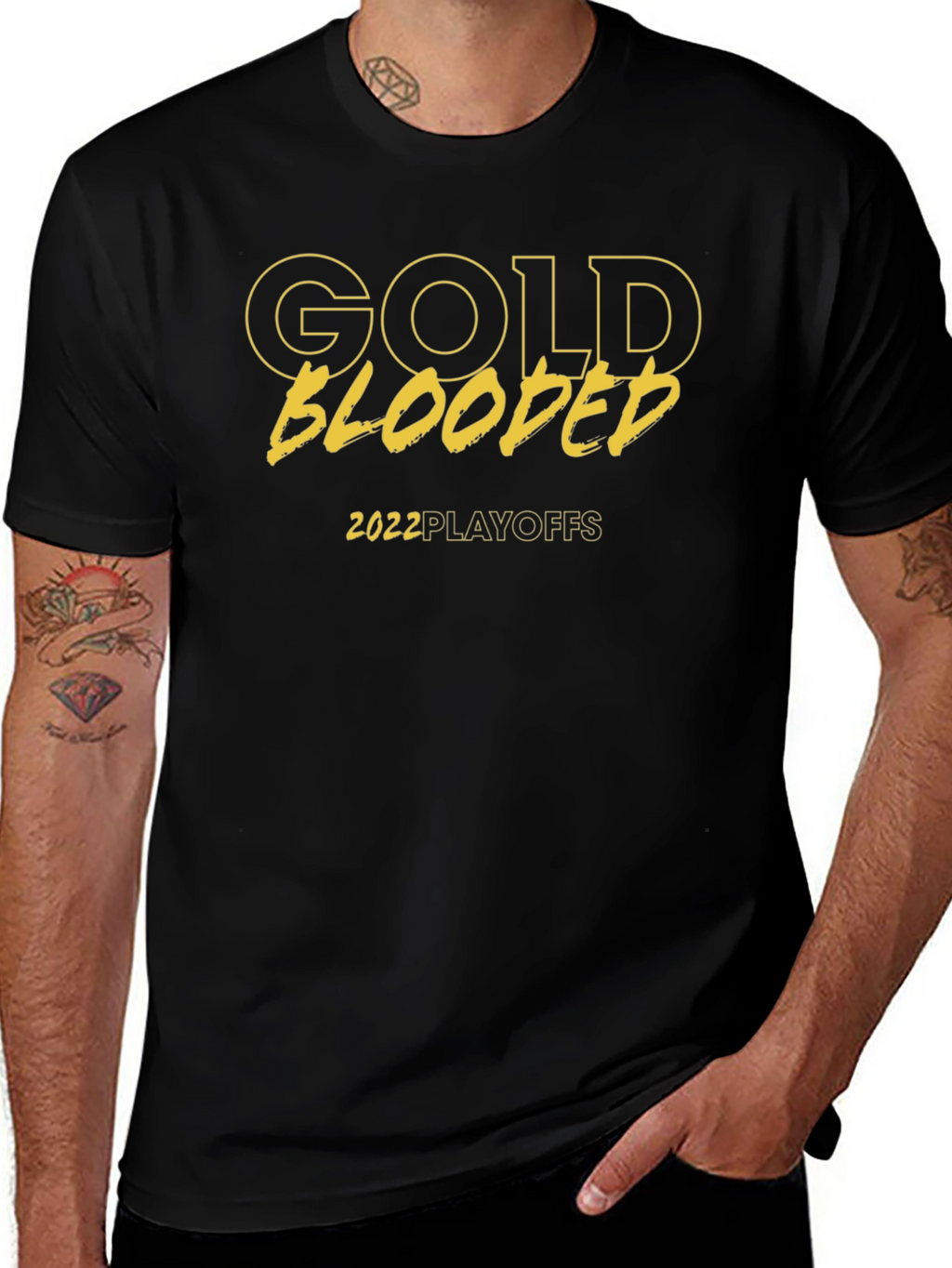 Gold Blooded 2022 Playoffs T-Shirt
