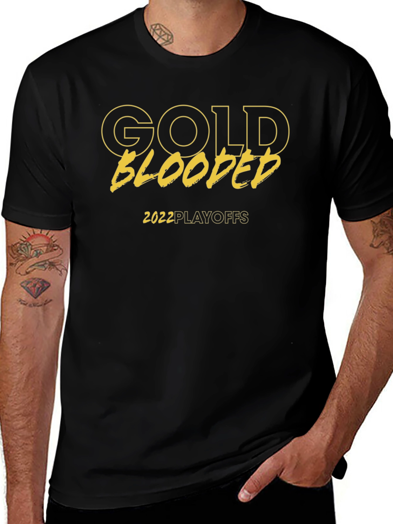 Gold Blooded 2022 Playoffs T-Shirt