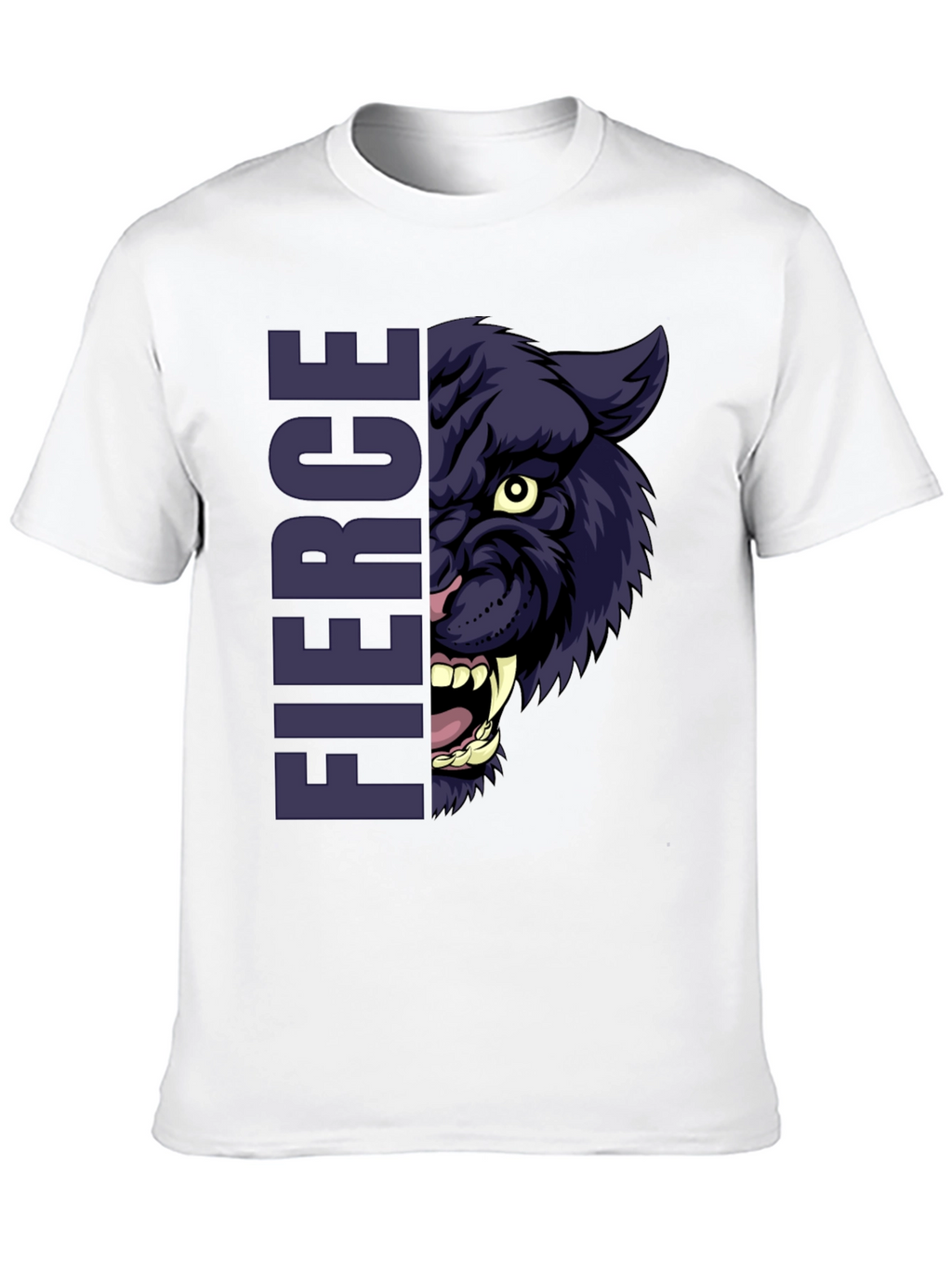 Fierce Panther Graphic T-Shirt