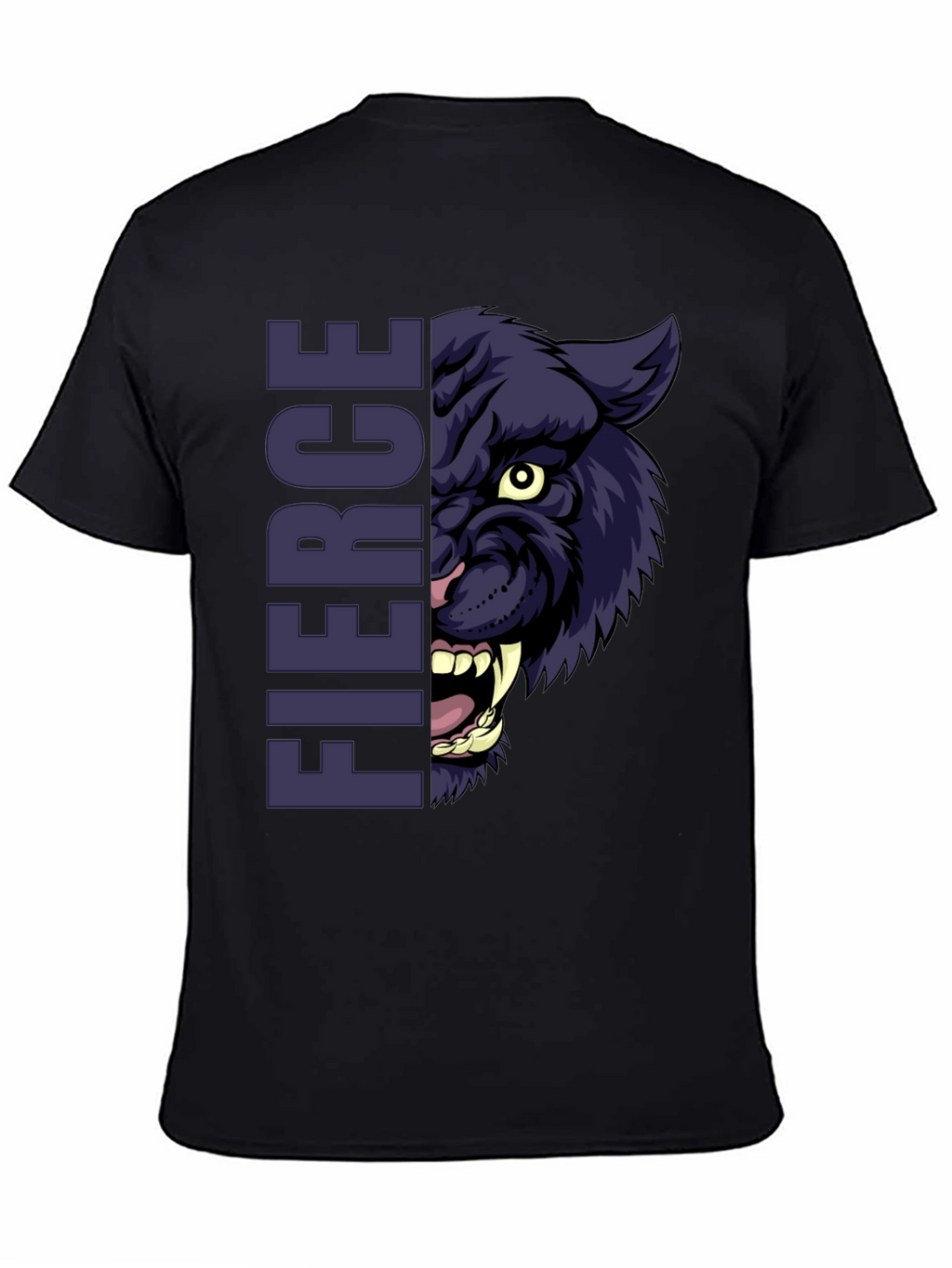 Fierce Panther Graphic T-Shirt