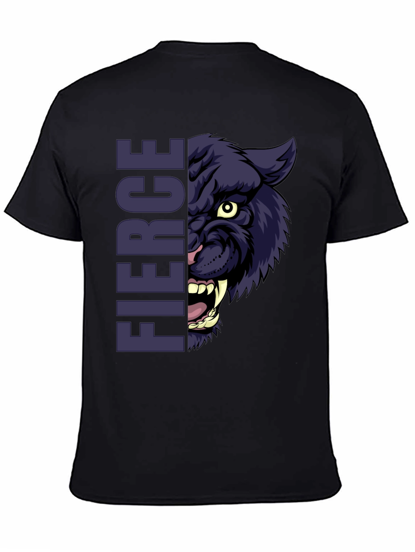 Fierce Panther Graphic T-Shirt