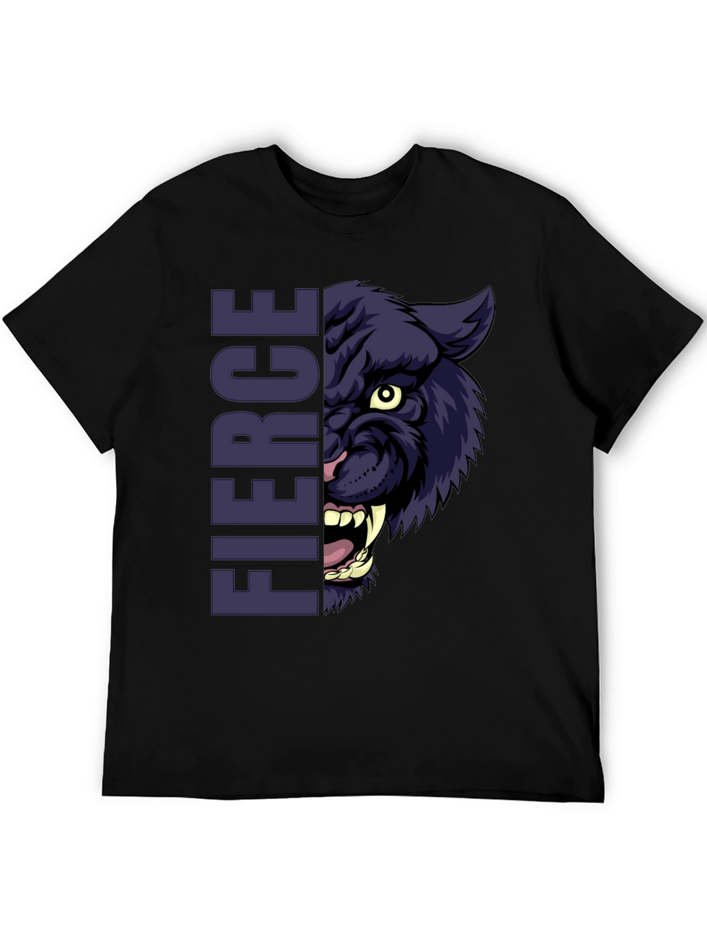 Fierce Panther Graphic T-Shirt