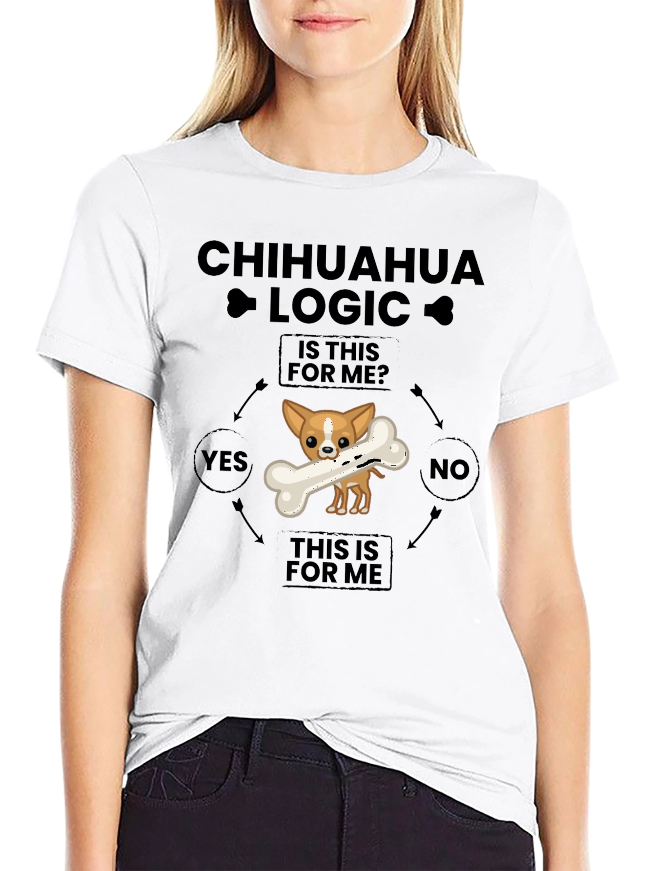 Chihuahua Logic T-Shirt - Funny Dog Lover Tee
