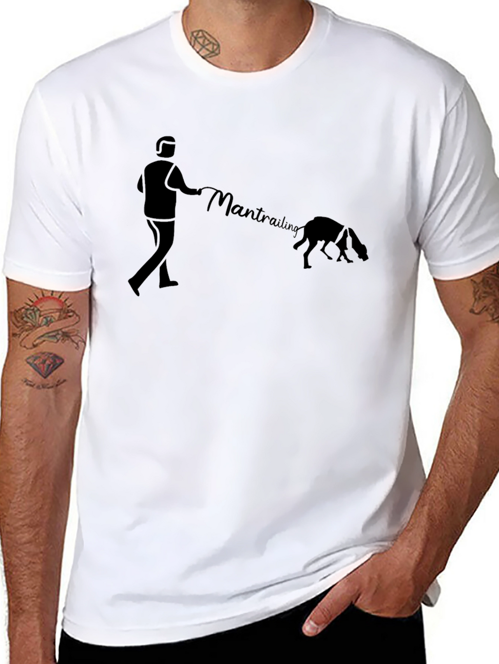 Mantrailing Dog Training T-Shirt