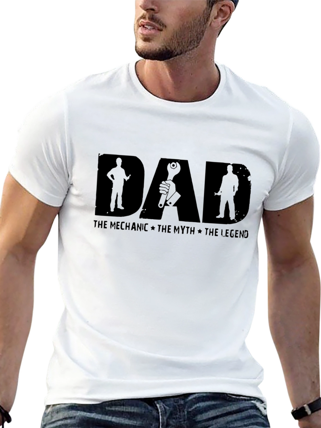 Dad The Mechanic The Myth The Legend T-Shirt